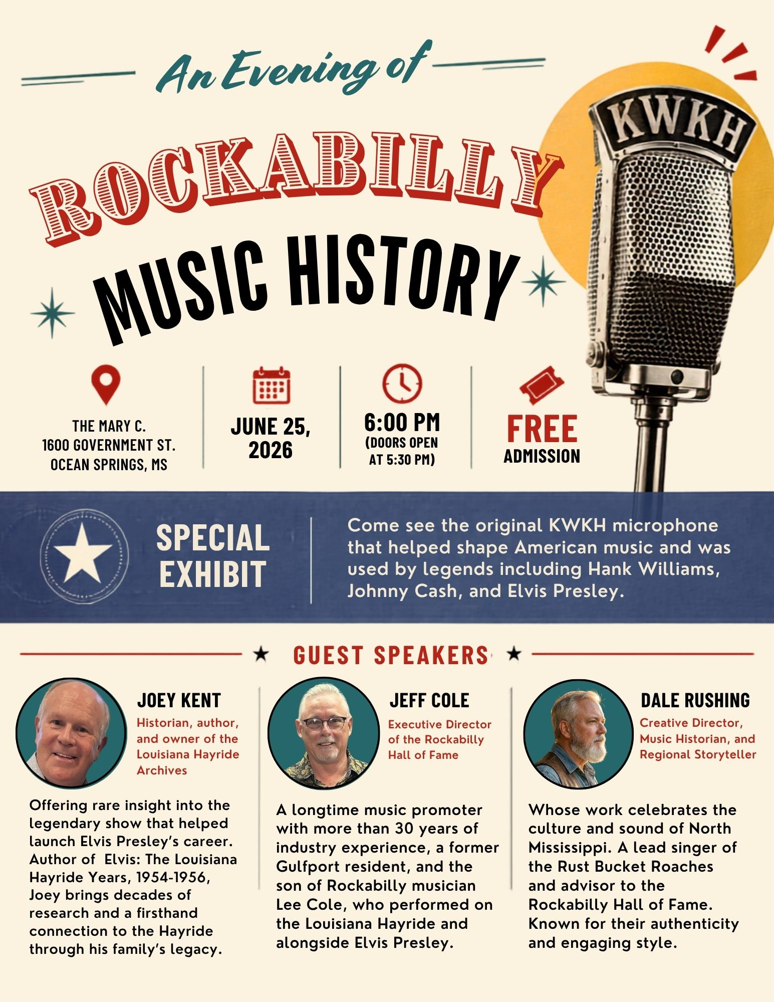 Elvis: Summer of 1956 Speaker Series 