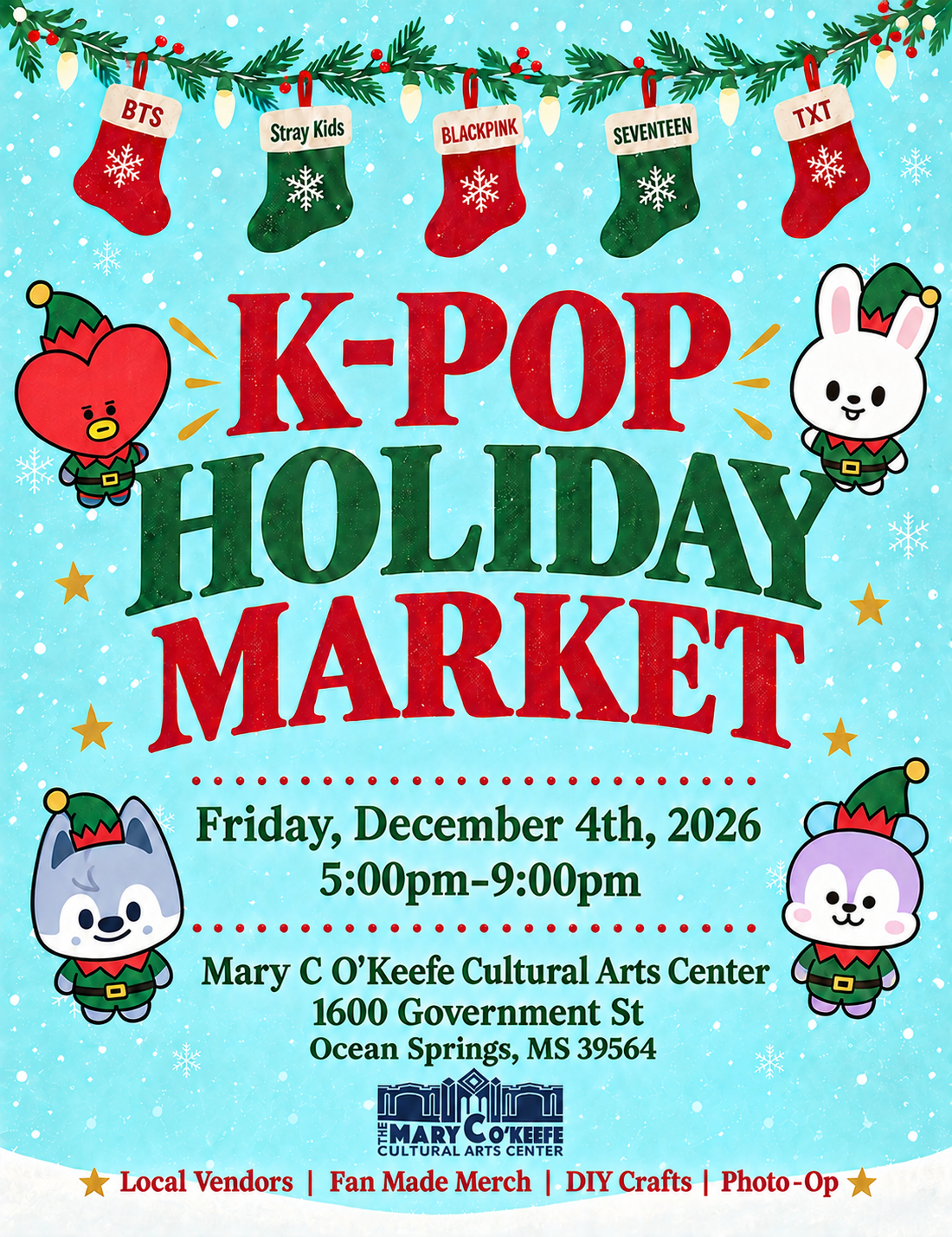 K Pop Holiday Market