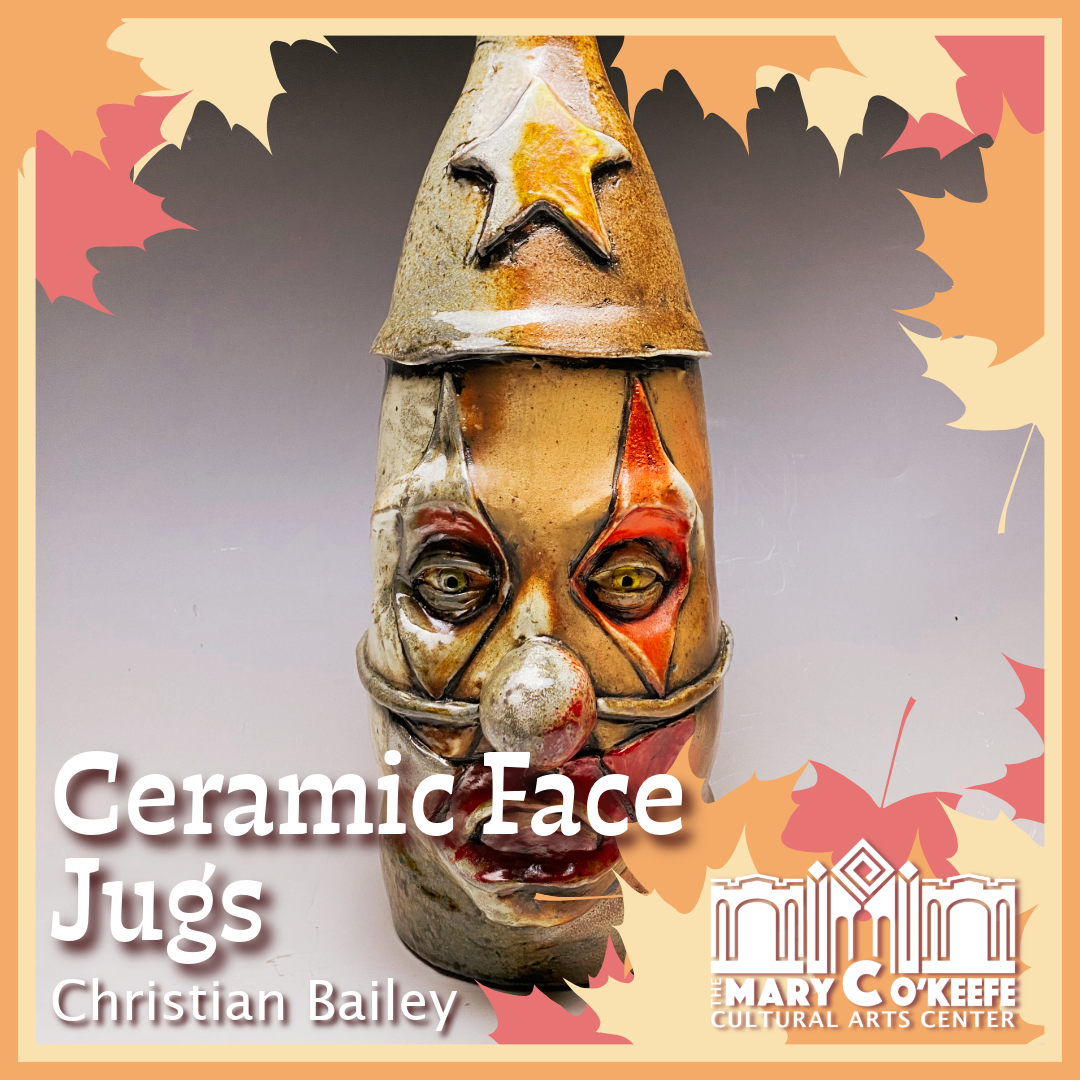 CERAMIC FACE JUGS