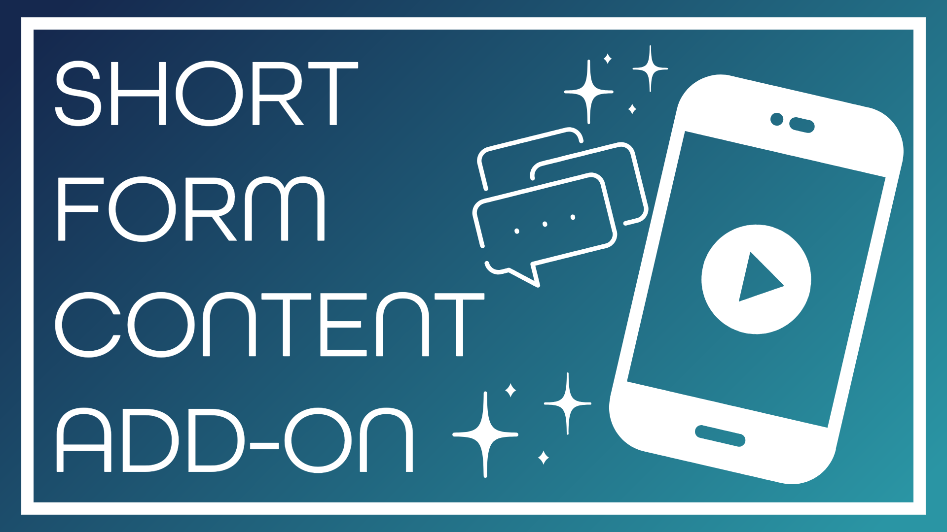 Short Form Podcast Content Add-on