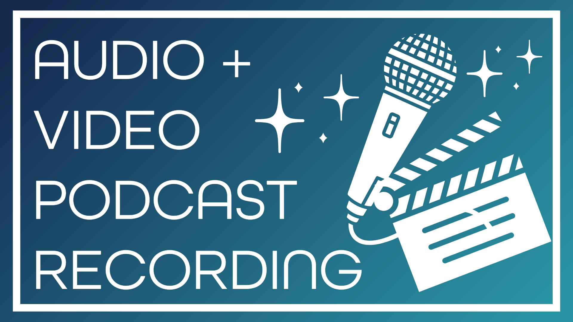 Audio +Video Podcast Recording