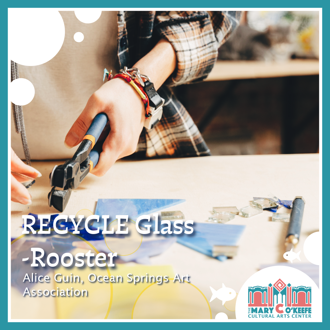 Recycle Glass - Rooster
