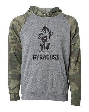Syracuse Rocketman camo sweatshirt