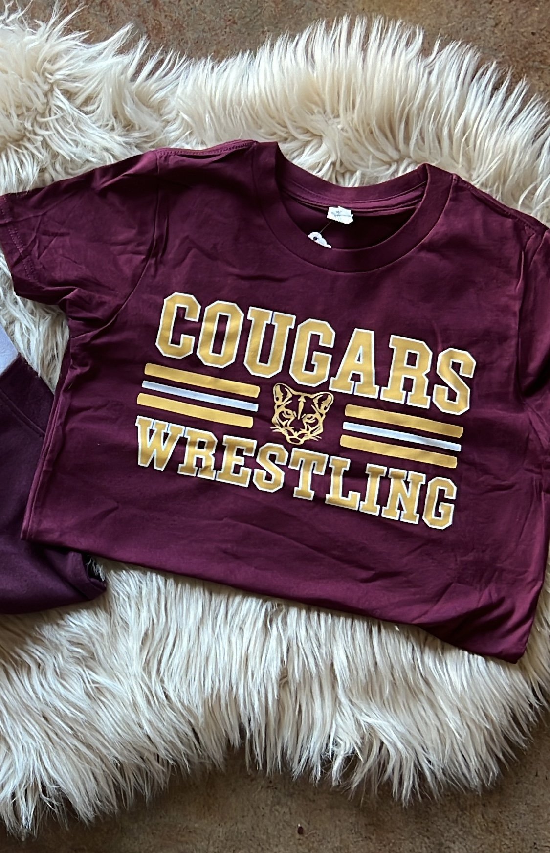 Conestoga Wrestling maroon tee