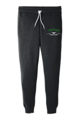 Syracuse Swim joggers Please select porch pick up for club delivery, there are NO porch pickups!