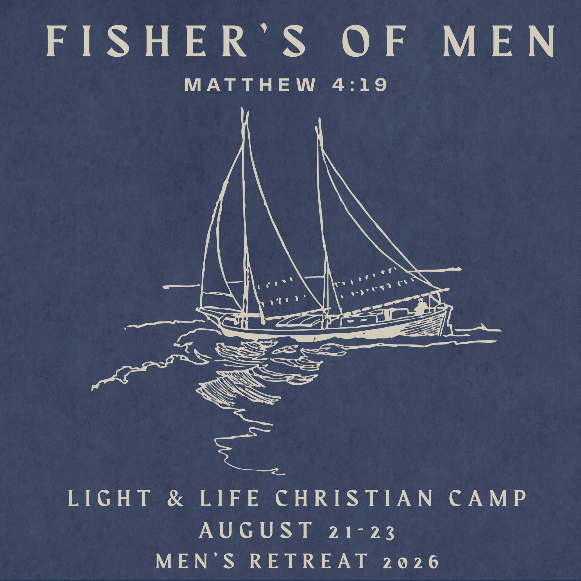 Blue and White Silhouette Fishing Fisherman Professional Logo.png