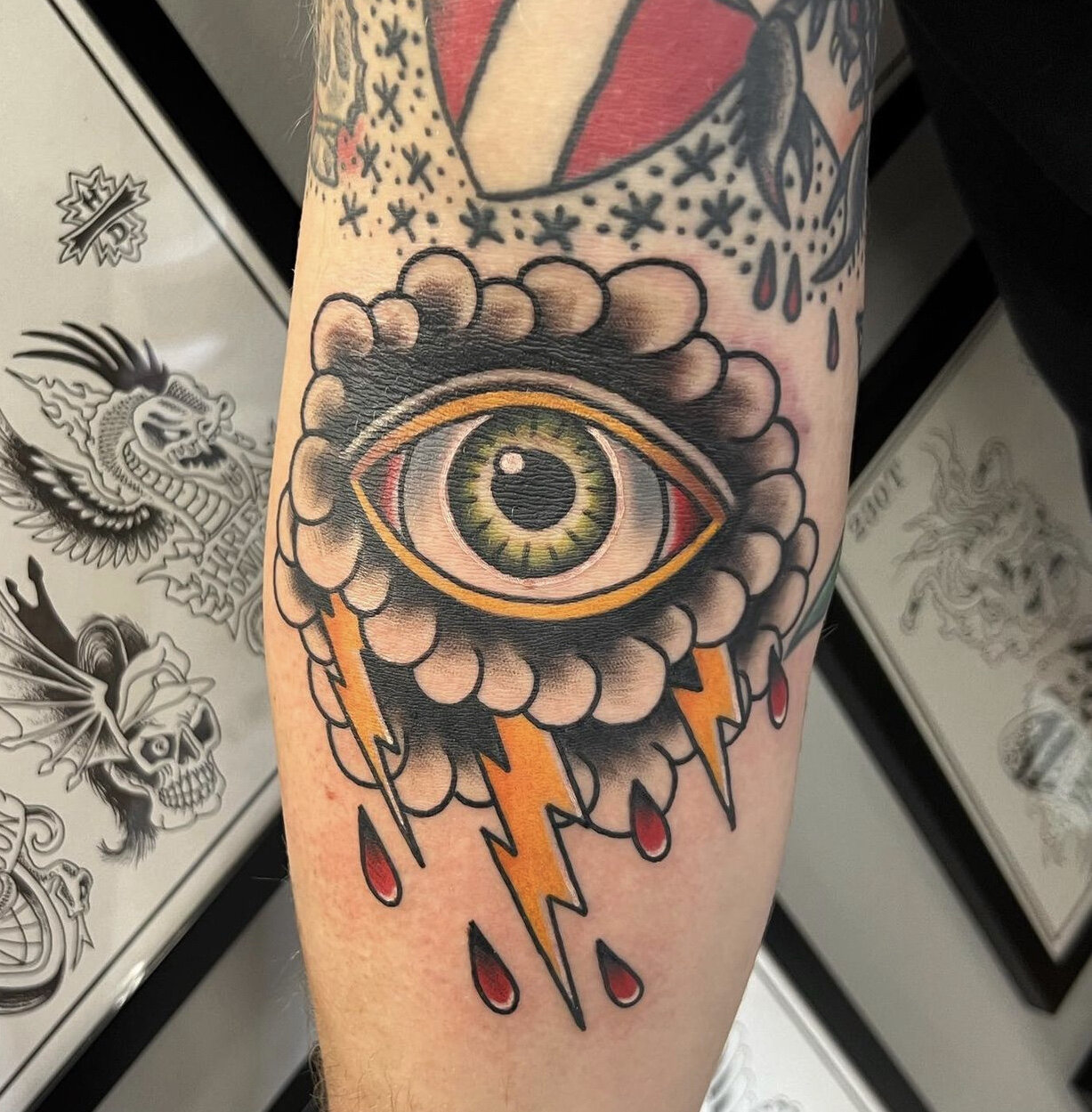 Pin by Amy Johnston on TATTOO  Traditional tattoo eye Evil eye tattoo Eye  tattoo