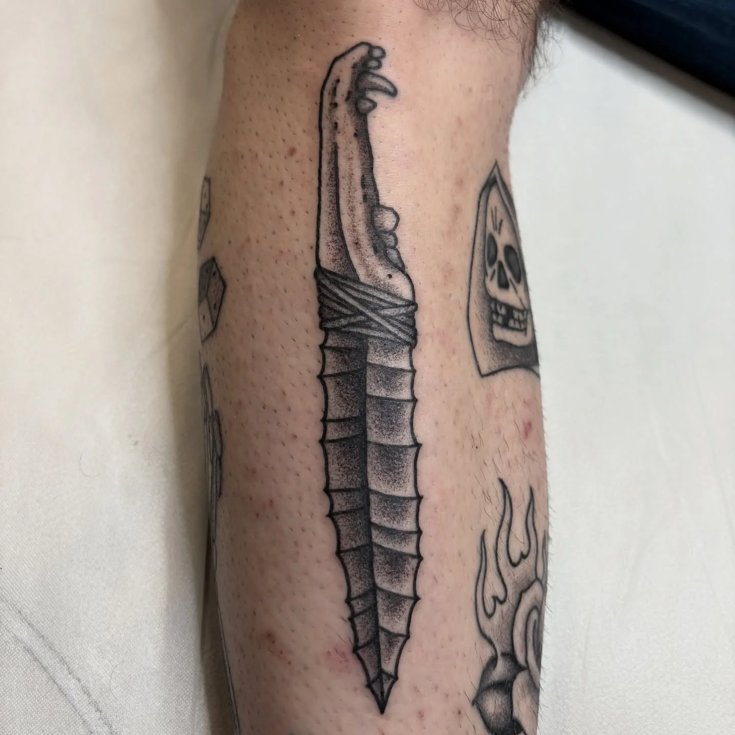 Here&rsquo;s a cool one by @johnbentrup 
Hit us up, and let&rsquo;s get your next tattoo going! ☎️ (318)562-3021 walk-ins and appointments 

#louisianatattoo 
#shreveporttattooshop 
#bossiercity