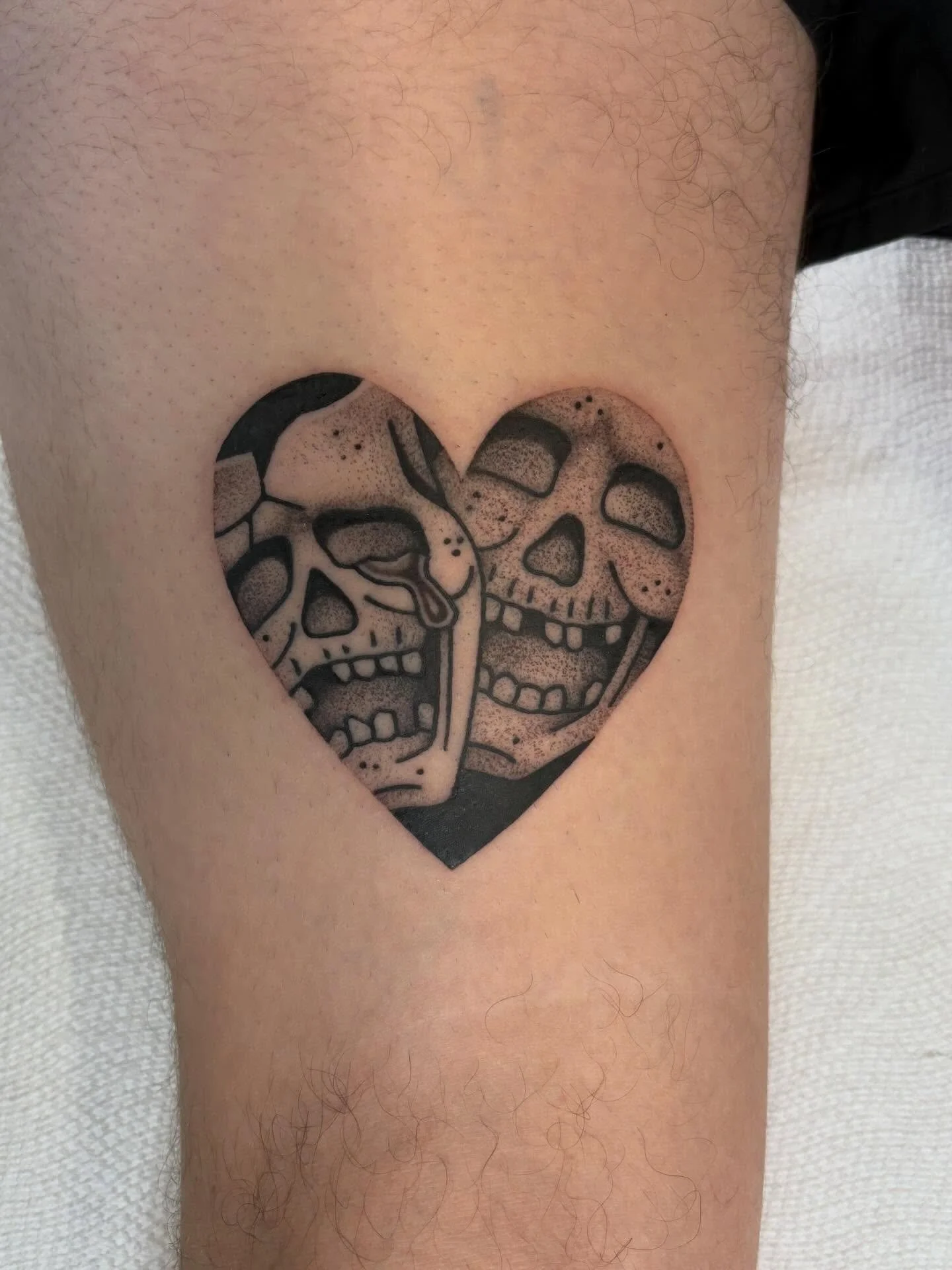 Sick piece done by @johnbentrup 
#blackandgreytattoo #tattooflash #shreveportla