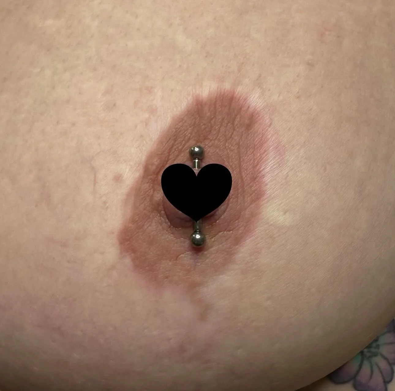 Vertical nipples pierced by @darby.pokes 
#getpoked #newpiercing #shreveportla