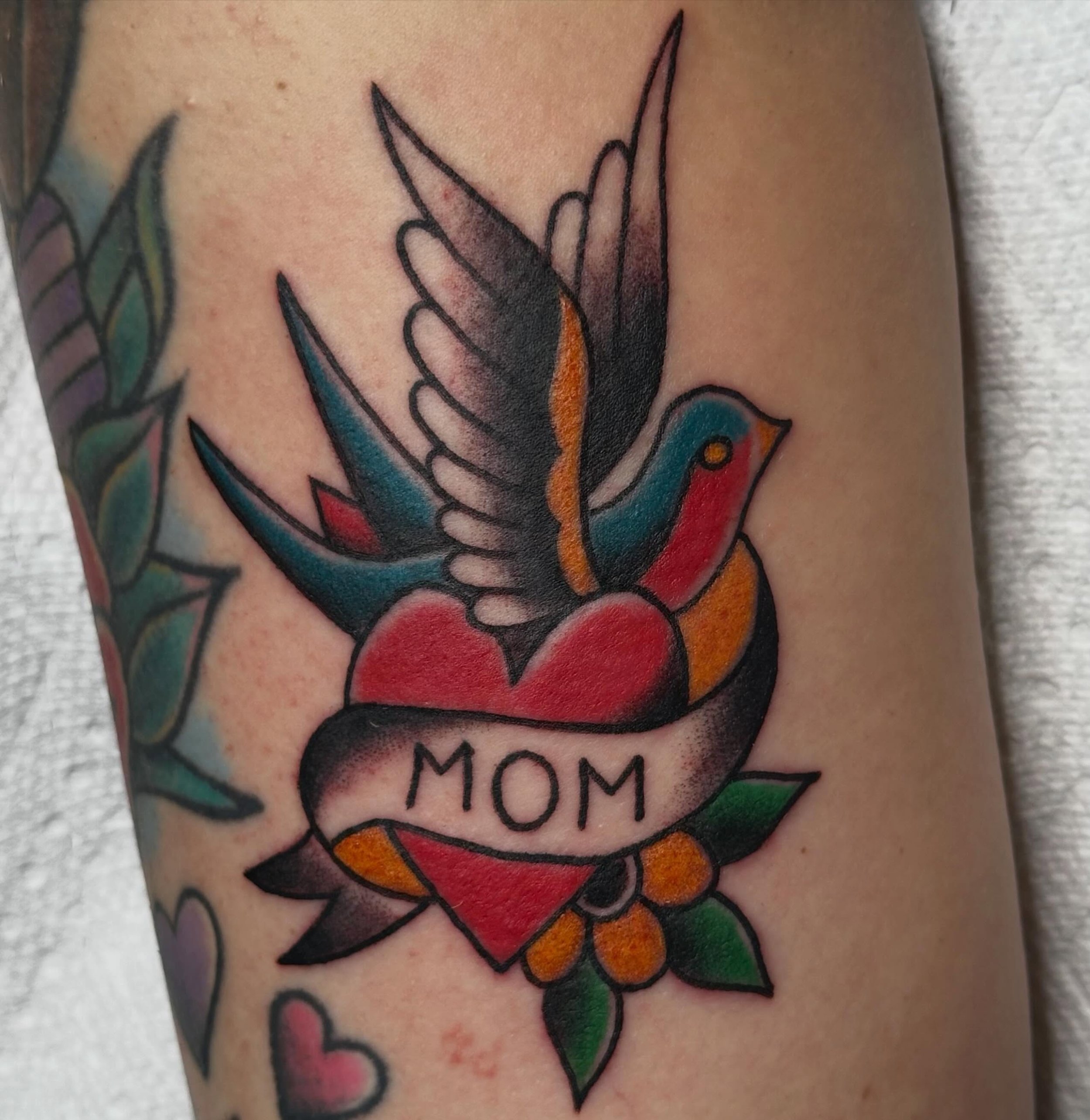 Here&rsquo;s one from our mother&rsquo;s day flash done by @shanemccormicktattoos 
We&rsquo;re running this special all month long! 
Come on in and take a peek
Walk-ins welcome!
Here 12-8 daily
see ya soon!
(318)-562-3021☎️