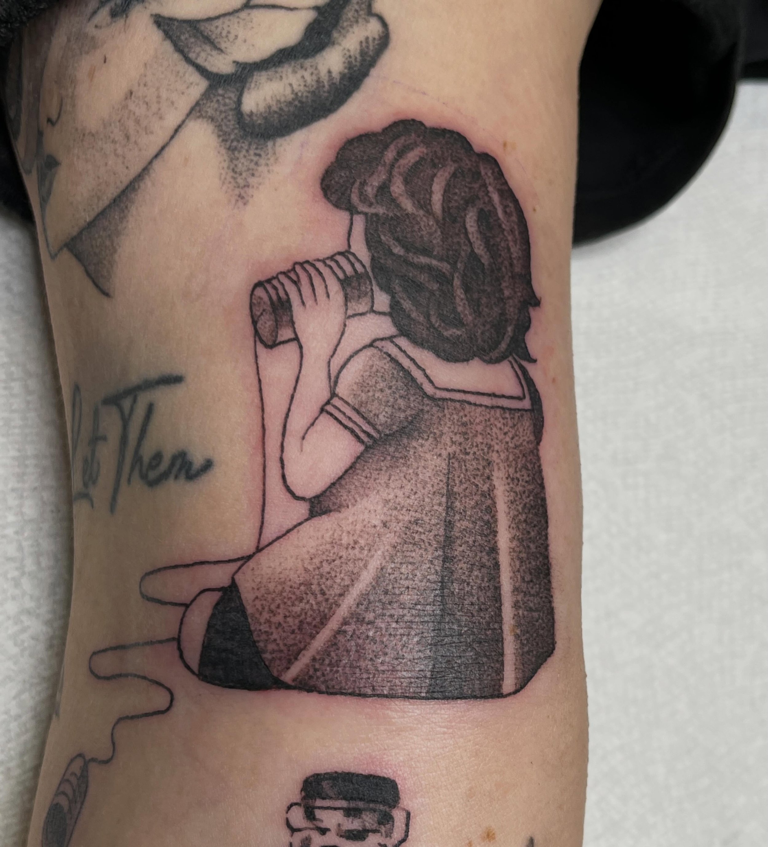 Here&rsquo;s a cute one done by @urban_davinci 
walk-ins welcome!
Here 12-8
(318)-562-3021☎️