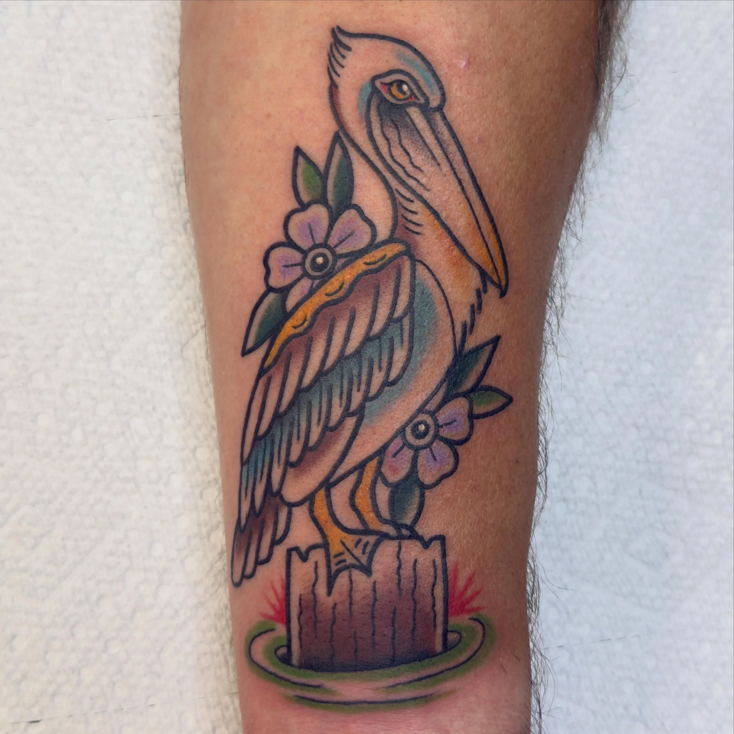 State bird done by @jeffpatterson_tattoo 
Need a tattoo? well i think it&rsquo;s safe to say we got ya covered!
walk-ins welcome!
Here 12-8 daily 
(318)-562-3021☎️