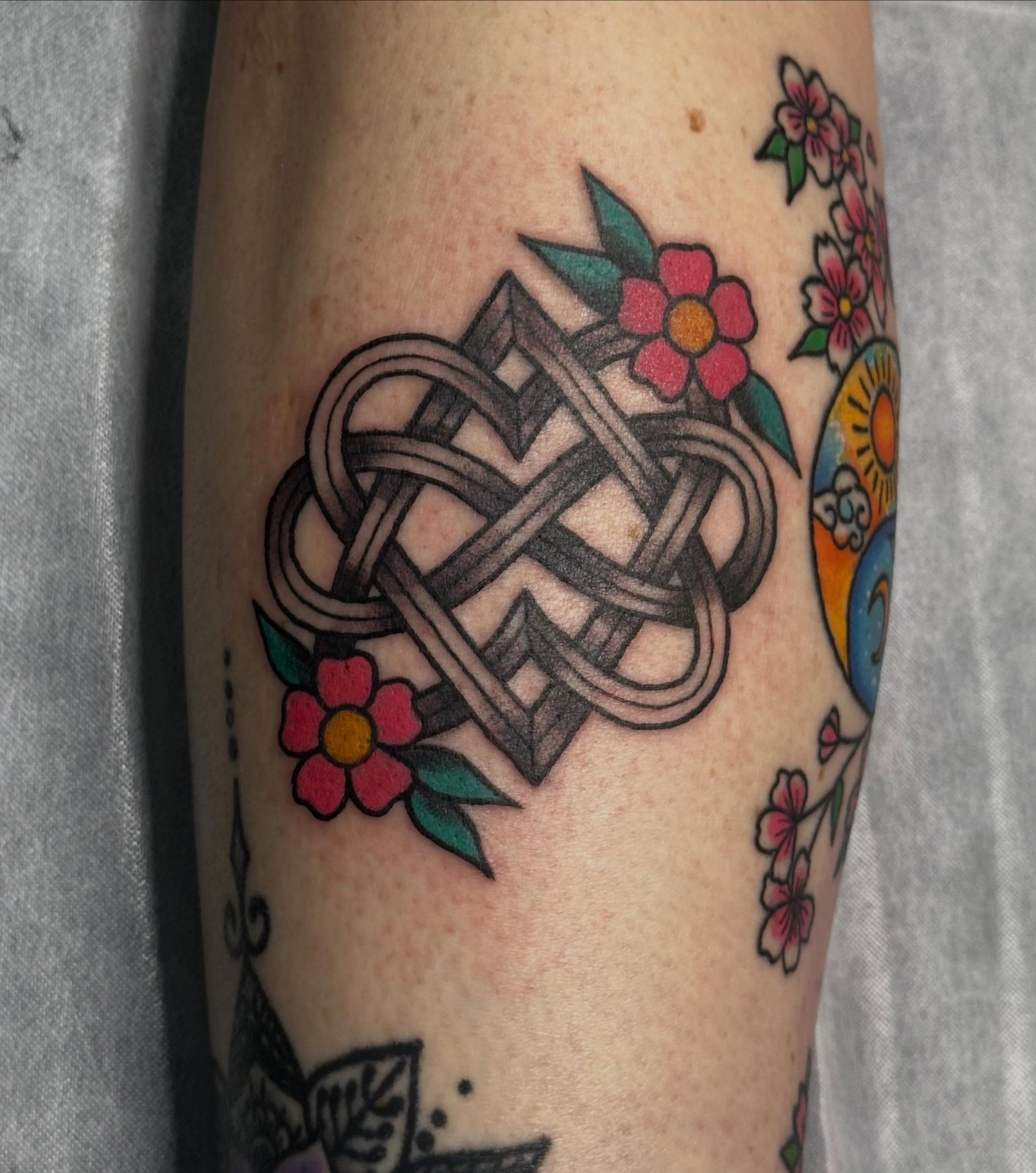 Celtic infinity knot by @shanemccormicktattoos