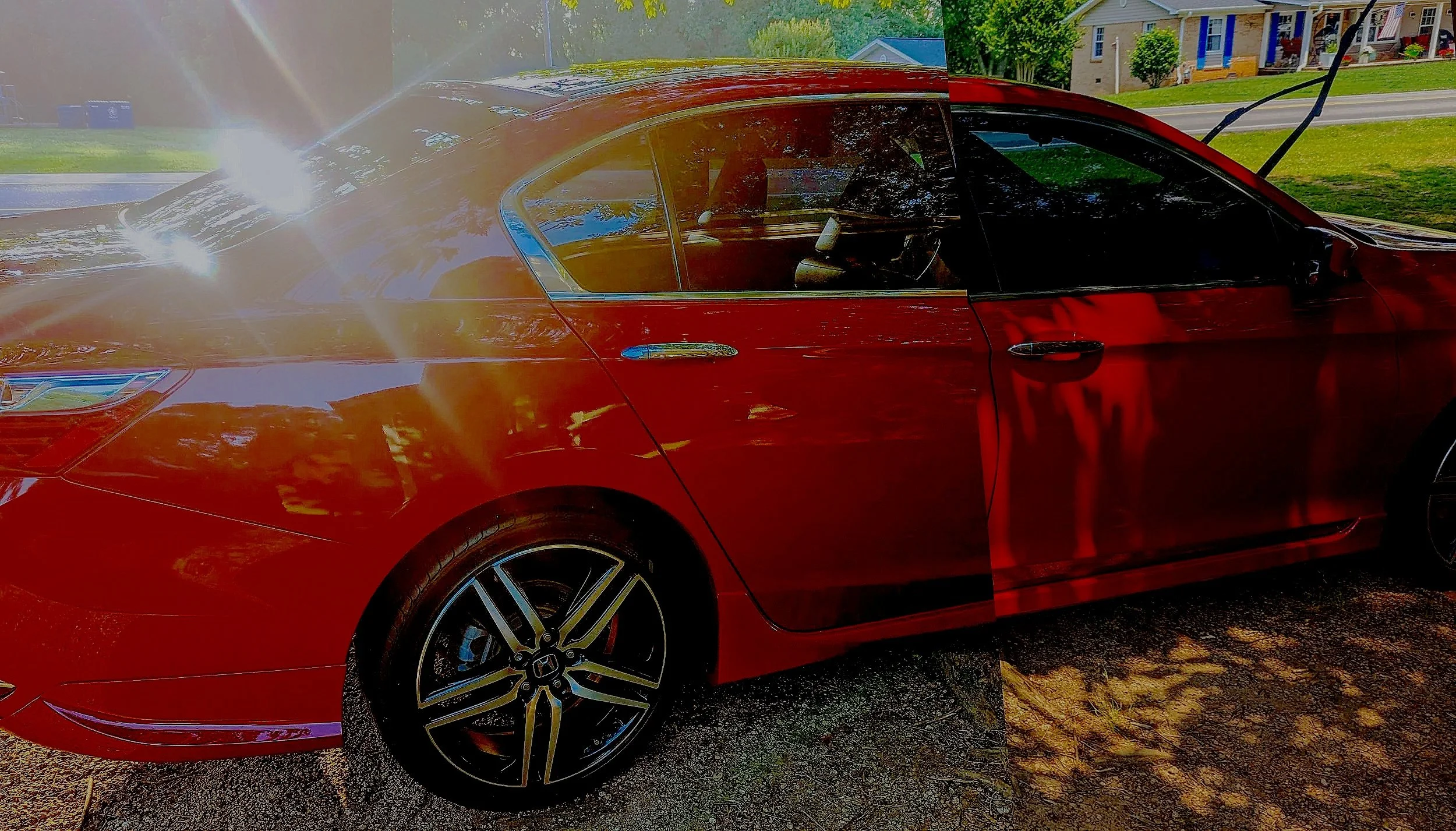 Before and After of  paint correction
