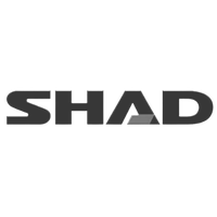 Logo de la marca SHAD en color negro