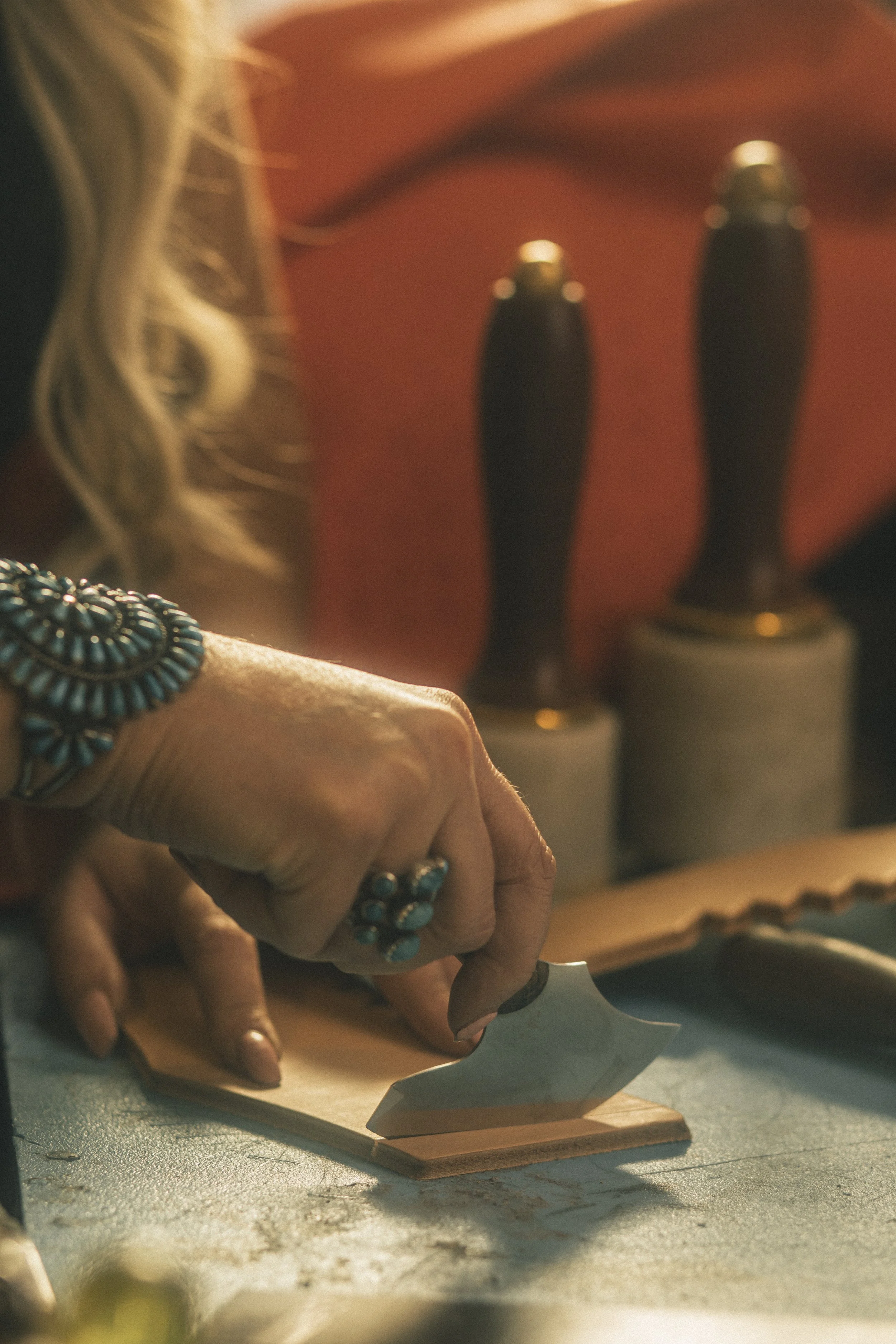 Lifestyle Photography; In the studio with maker Margot Binetti in her studio and shop Haus of Cucu.