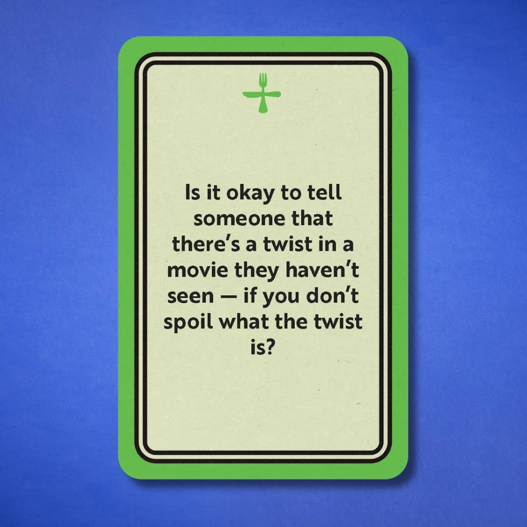 Answer YES or NO in the comments please! (Make sure to say which one you&rsquo;re answering, as well). There&rsquo;s many more of these prompts in our latest game Perfect Stranger! Available now!