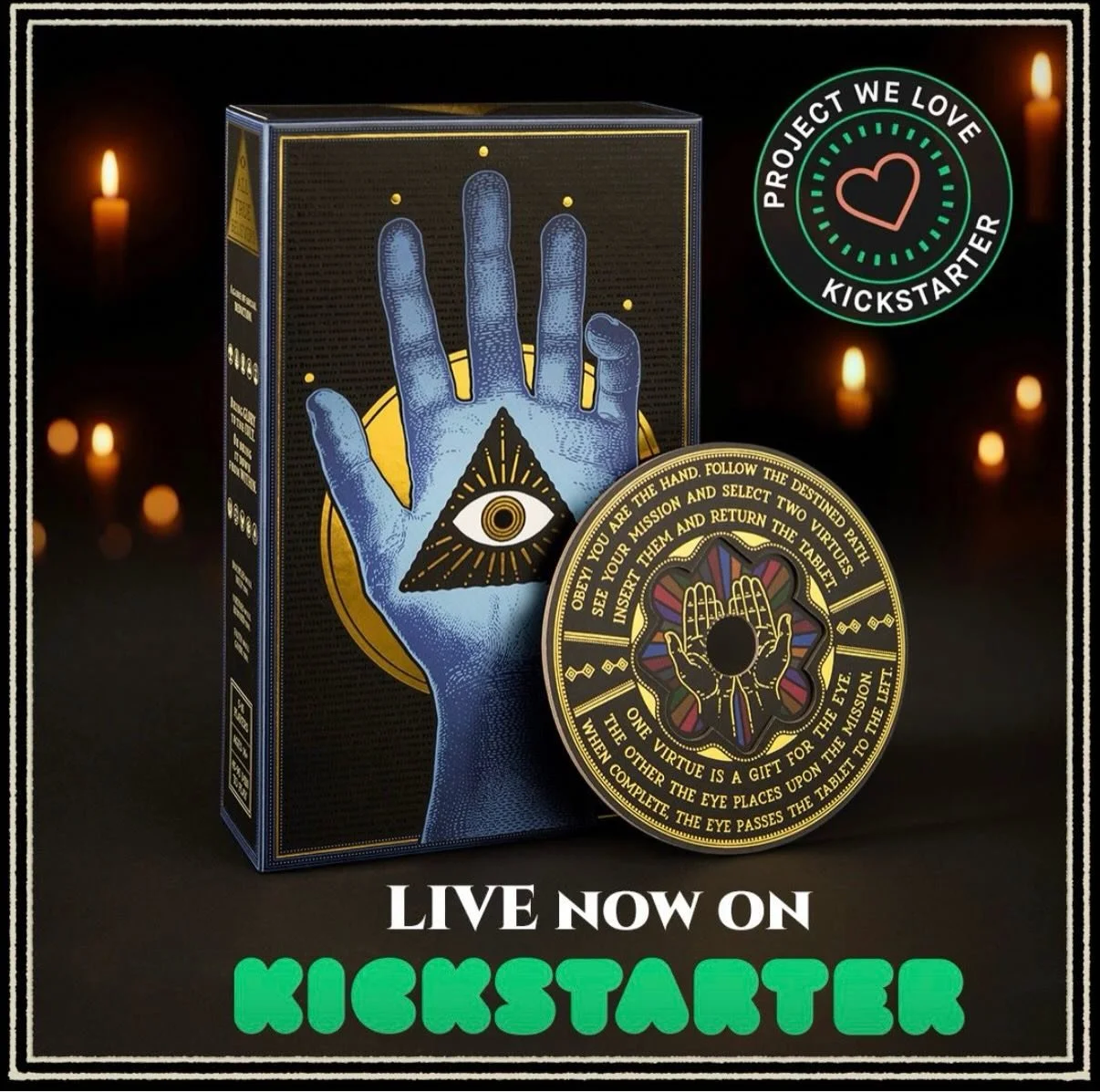 Go forth, acolyte! Receive your gifts.