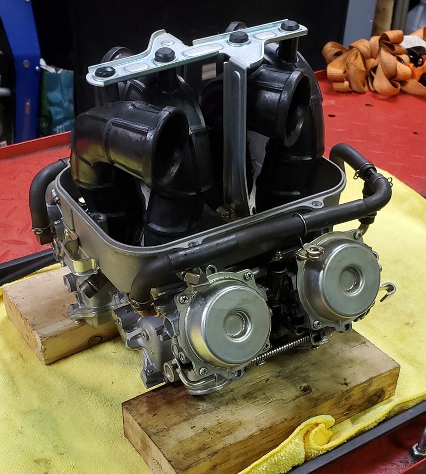 #honda #v4 #st1100 #carburetors #diagnosis #service #carburetorrebuild  #repair #stlouis #stcharlesmo #mobilemechanic