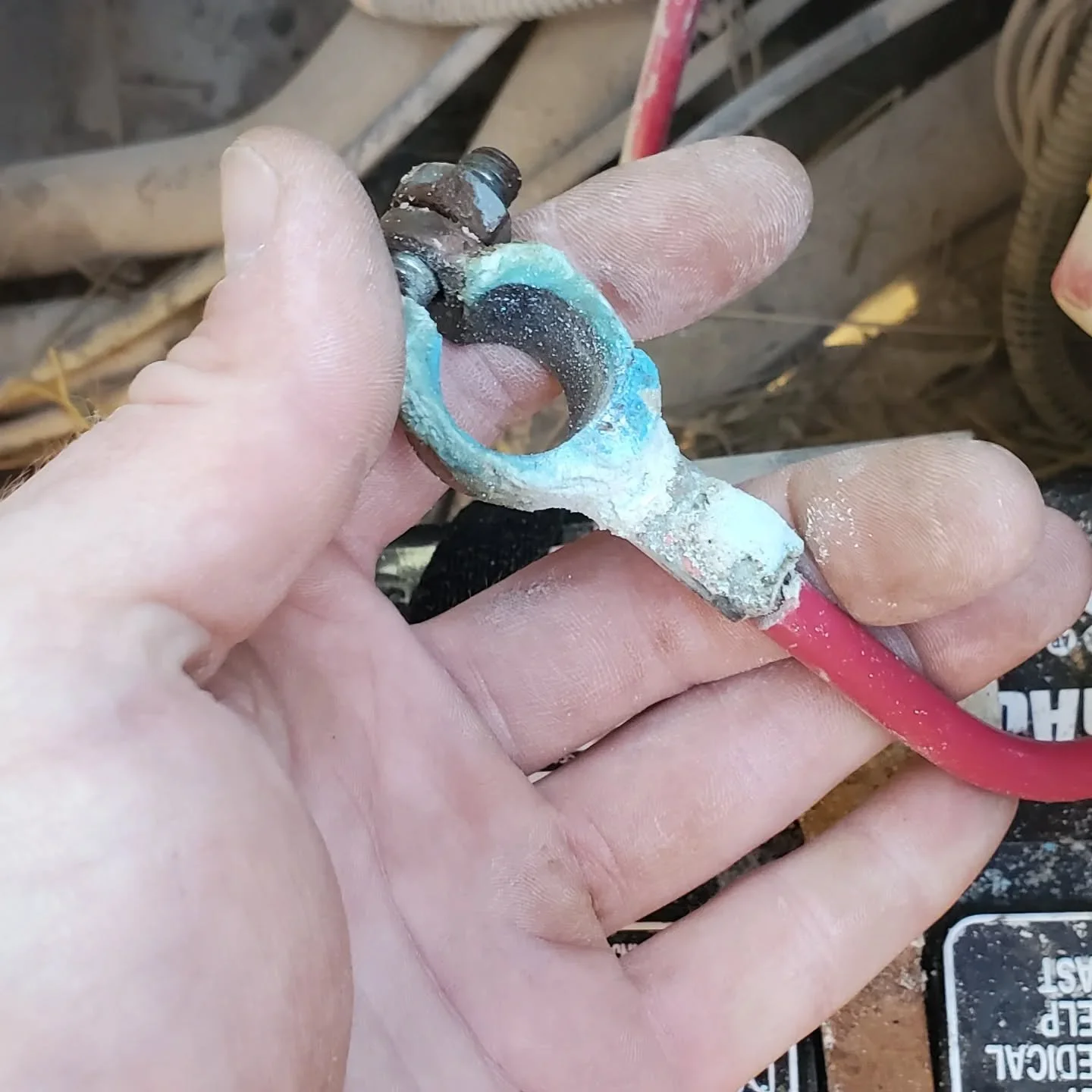 #terminal #battery #12v #corrosion #polaris #sxs #mobilemechanic #diagnosis #service #repair #stlouis #stcharlesmo #farmlife