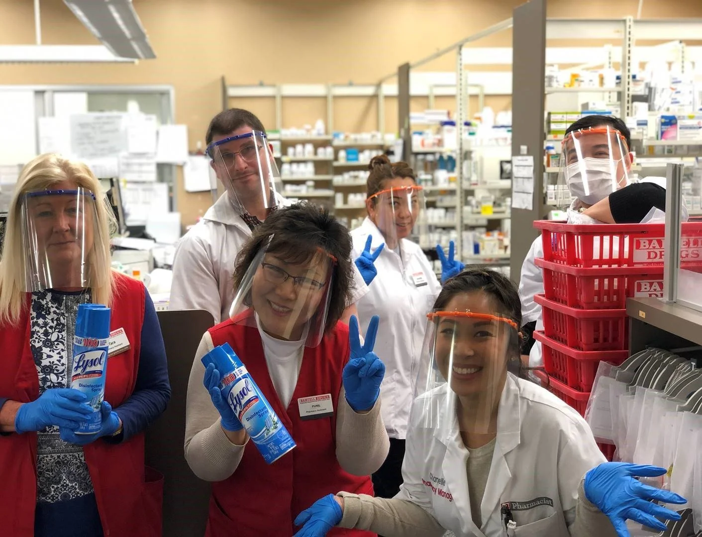 Bartell's Pharmacy Team in PPE.jpg
