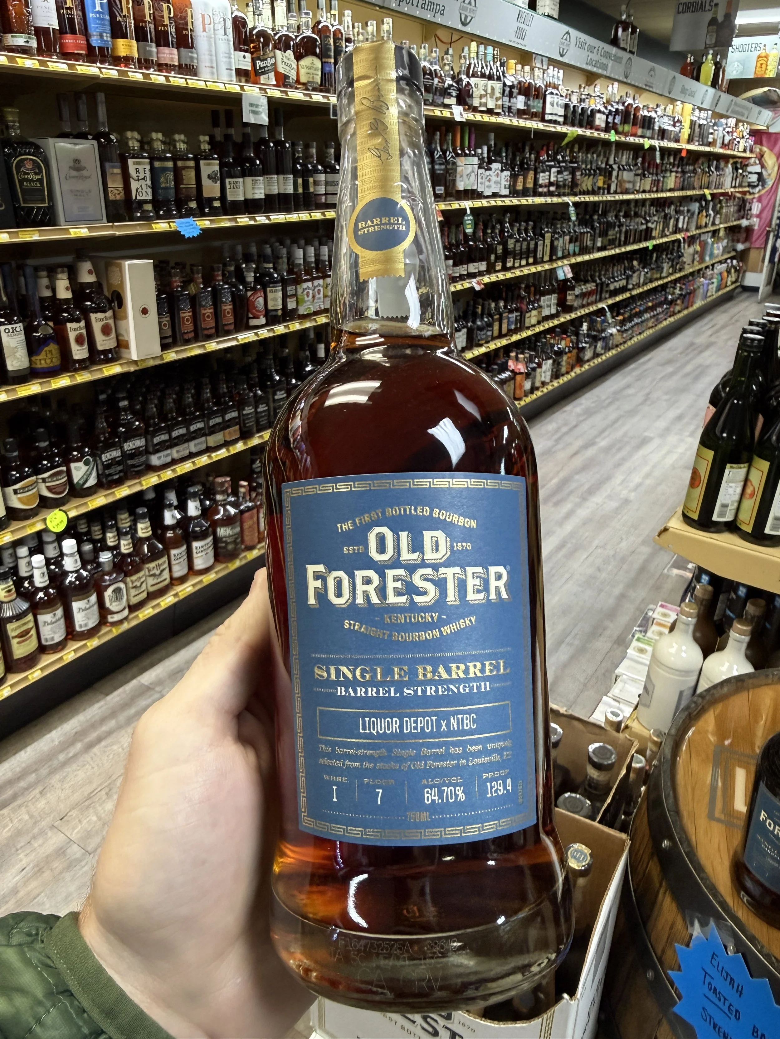 Old Forester Barrel Strength