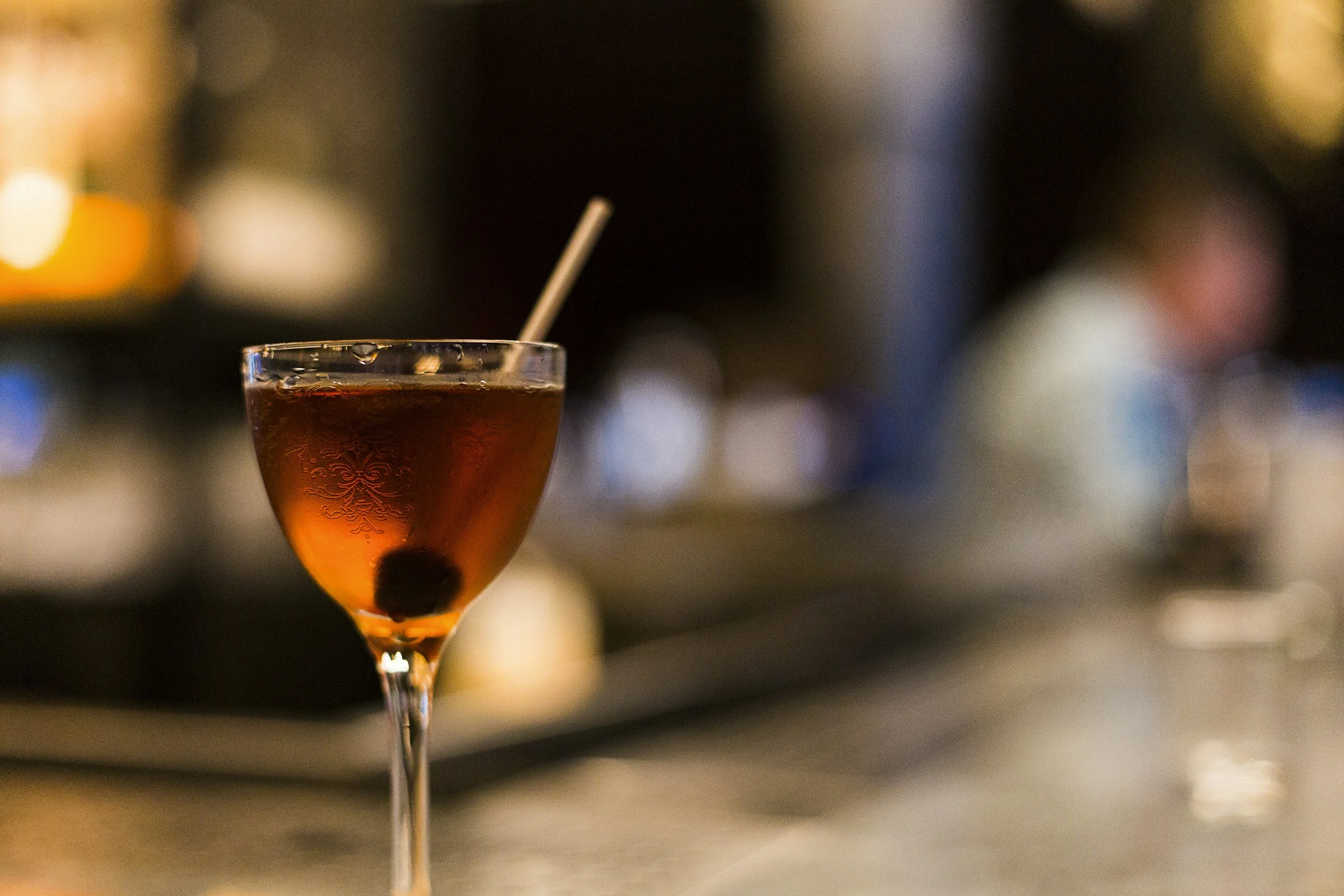 The Barrel Pick Manhattan: For When You Want to Show Off What's in the Glass.
