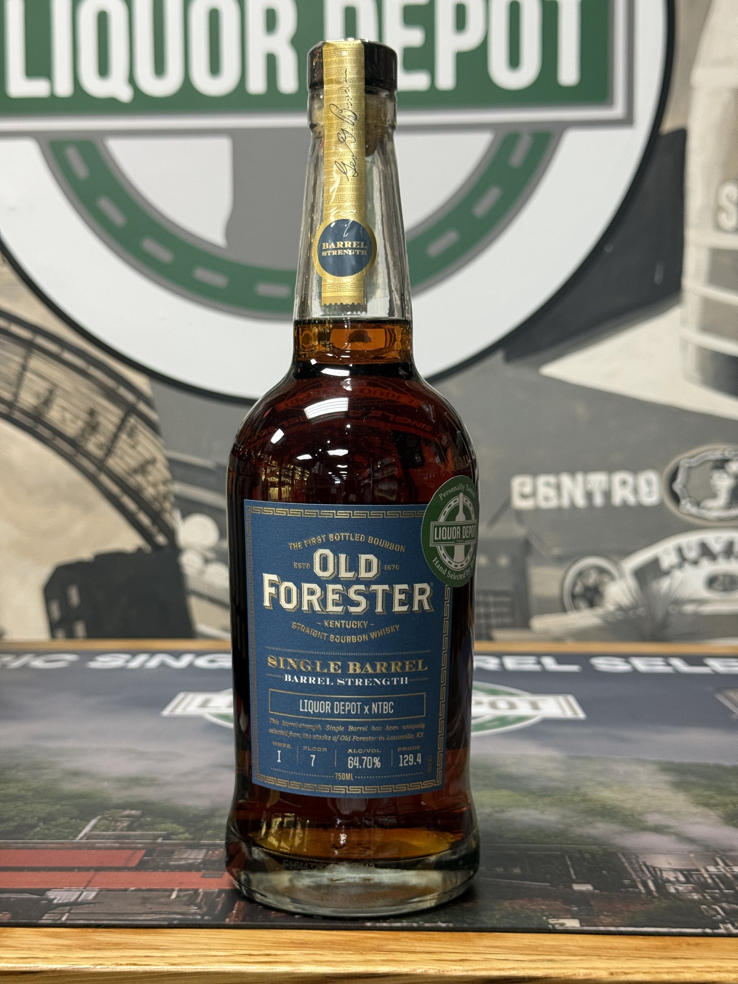 Old Forester Barrel Strength