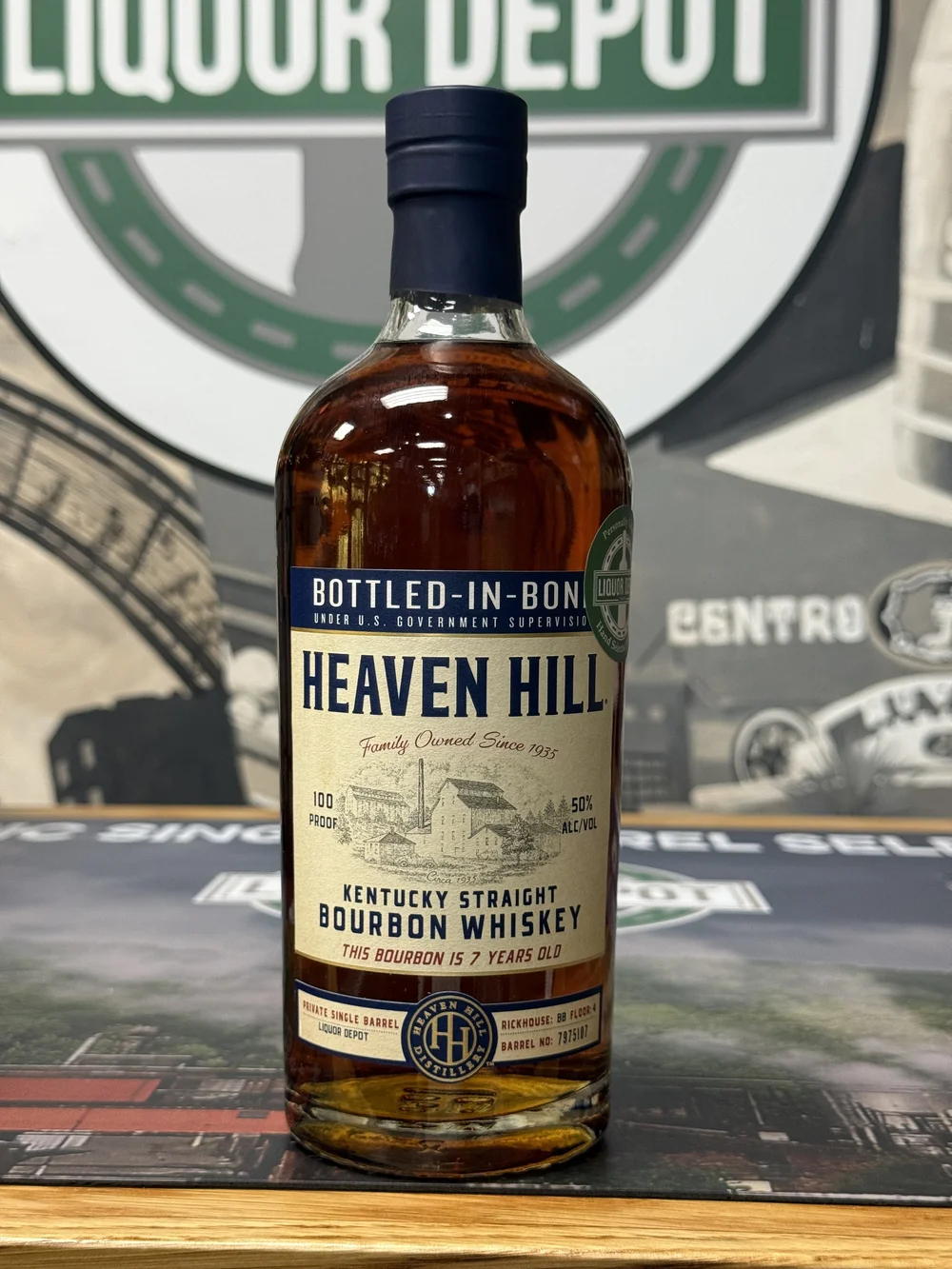 Heaven Hill 7yr Store Pick — Liquor Depot Tampa