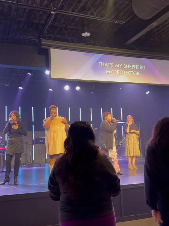 Last night&rsquo;s Sisterhood Night&hellip; whew. Being in a room full of women who pray, worship, and lay things at the altar is powerful in a way that&rsquo;s hard to explain.
We laughed (Jamie always has us dying 😂), we cried, we sang, and we wor