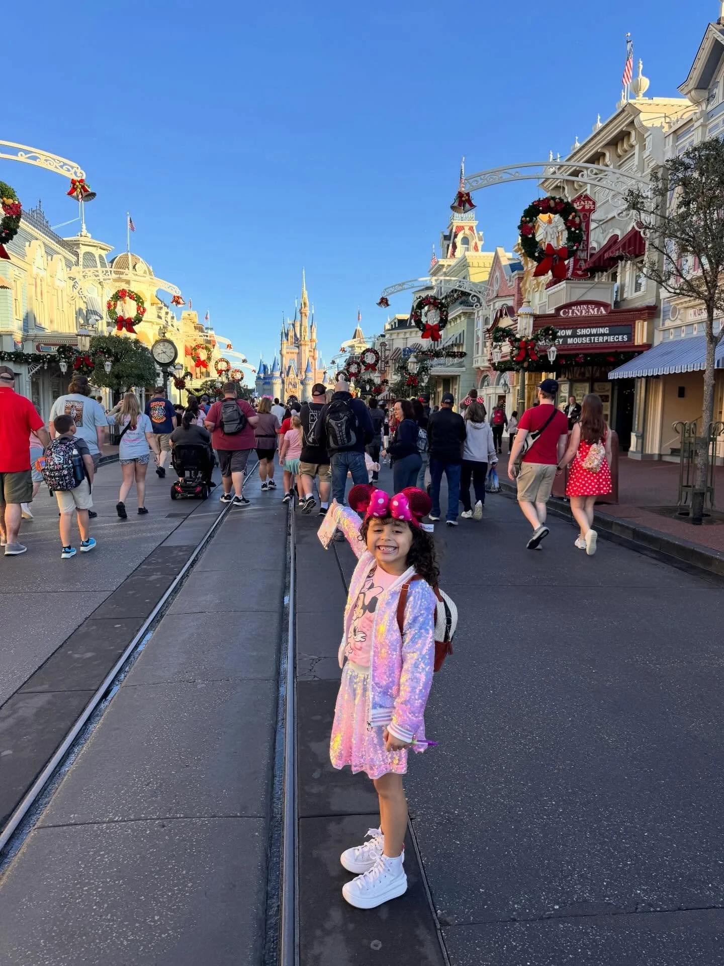 The last of the Garcia kids gets to visit Disney World. 
J&rsquo;den said he&rsquo;s too old for Disney 😒

But hey, she&rsquo;s in heaven 🏰