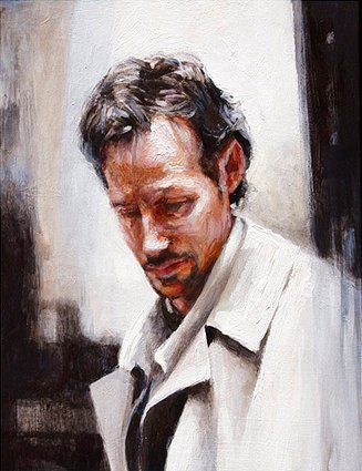 Actual Time
2005, acrylic on panel, 16" x 12"