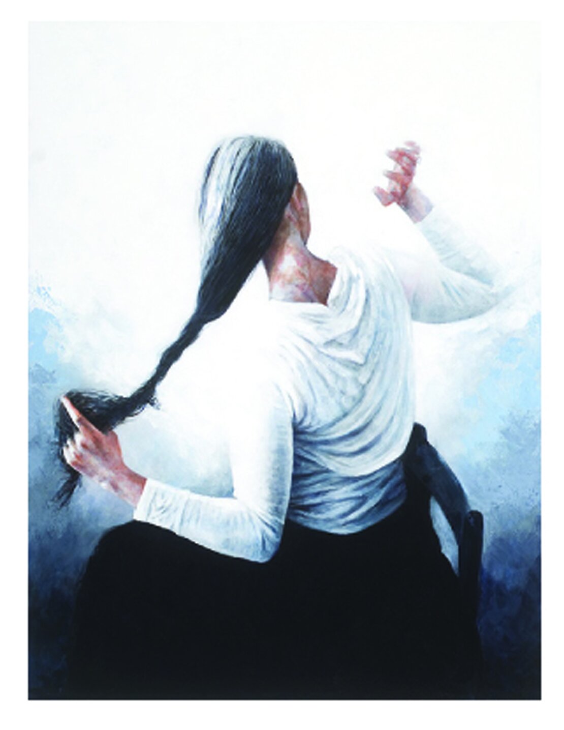 Length of a Moment, 2009, 48 x 36 inch, acrylic on panel
