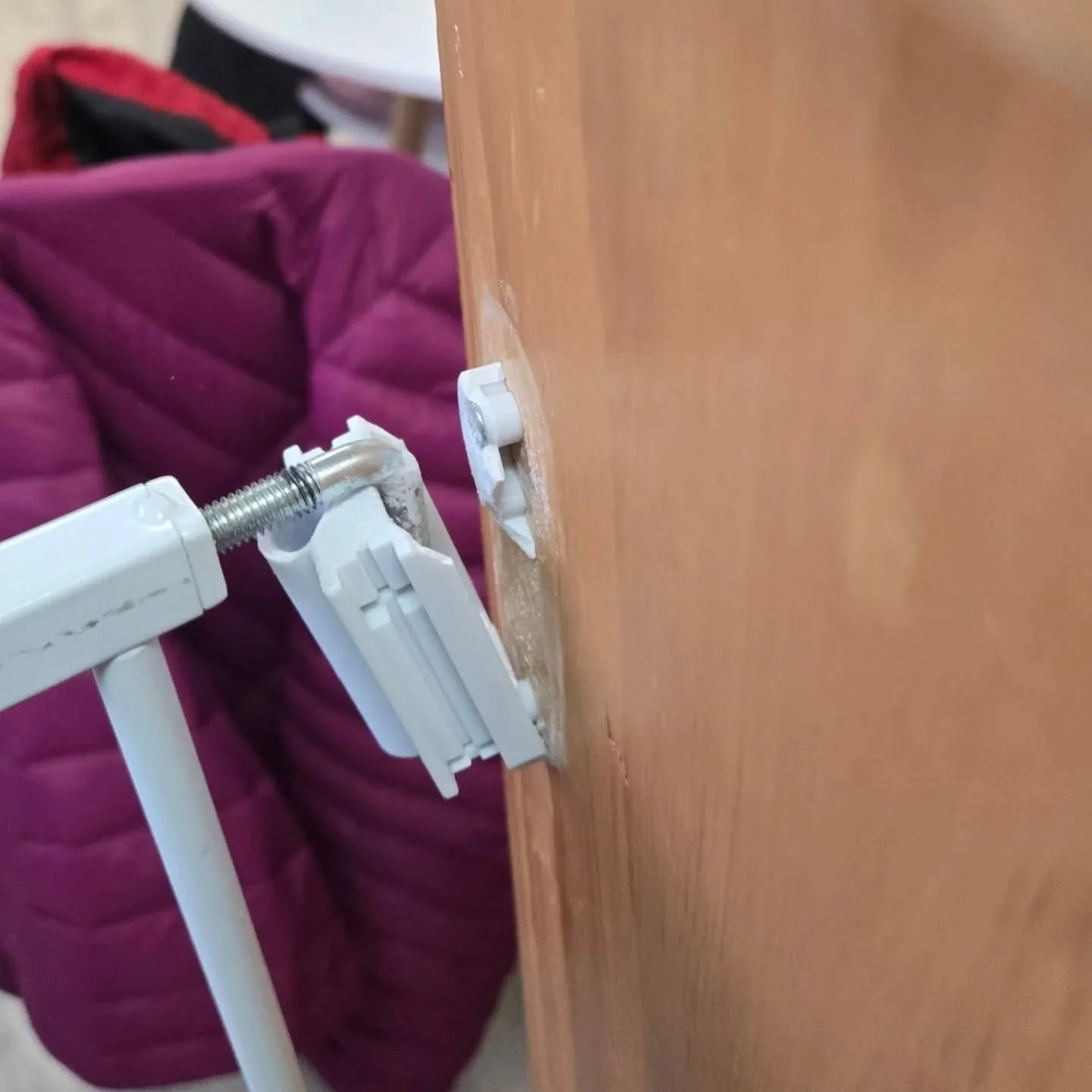 We arguably have the best families. 
Ms. Kate calls to tell me the gate broke (after 3 years- no surprise)
I tell her no problem, I will come by to replace the piece tomorrow.
Calls me back less than 10 minutes later to tell me one of our members alr