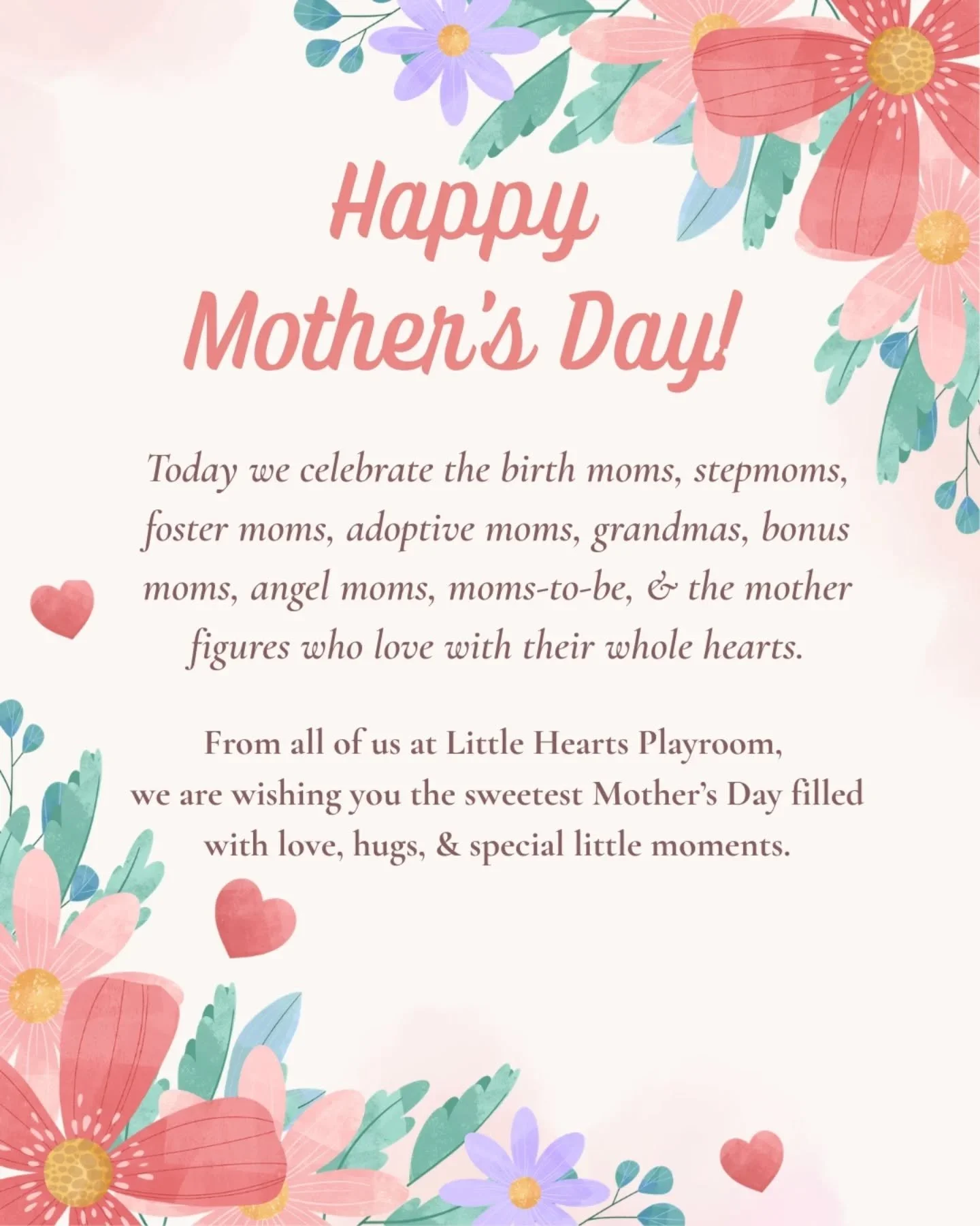 Remember to be easy on yourself today. I hope you get the chance to share a beautiful moment and smile about happy memories.

So many things in life are difficult and playing the role of mom in any capacity can make and break you again and again. 

O