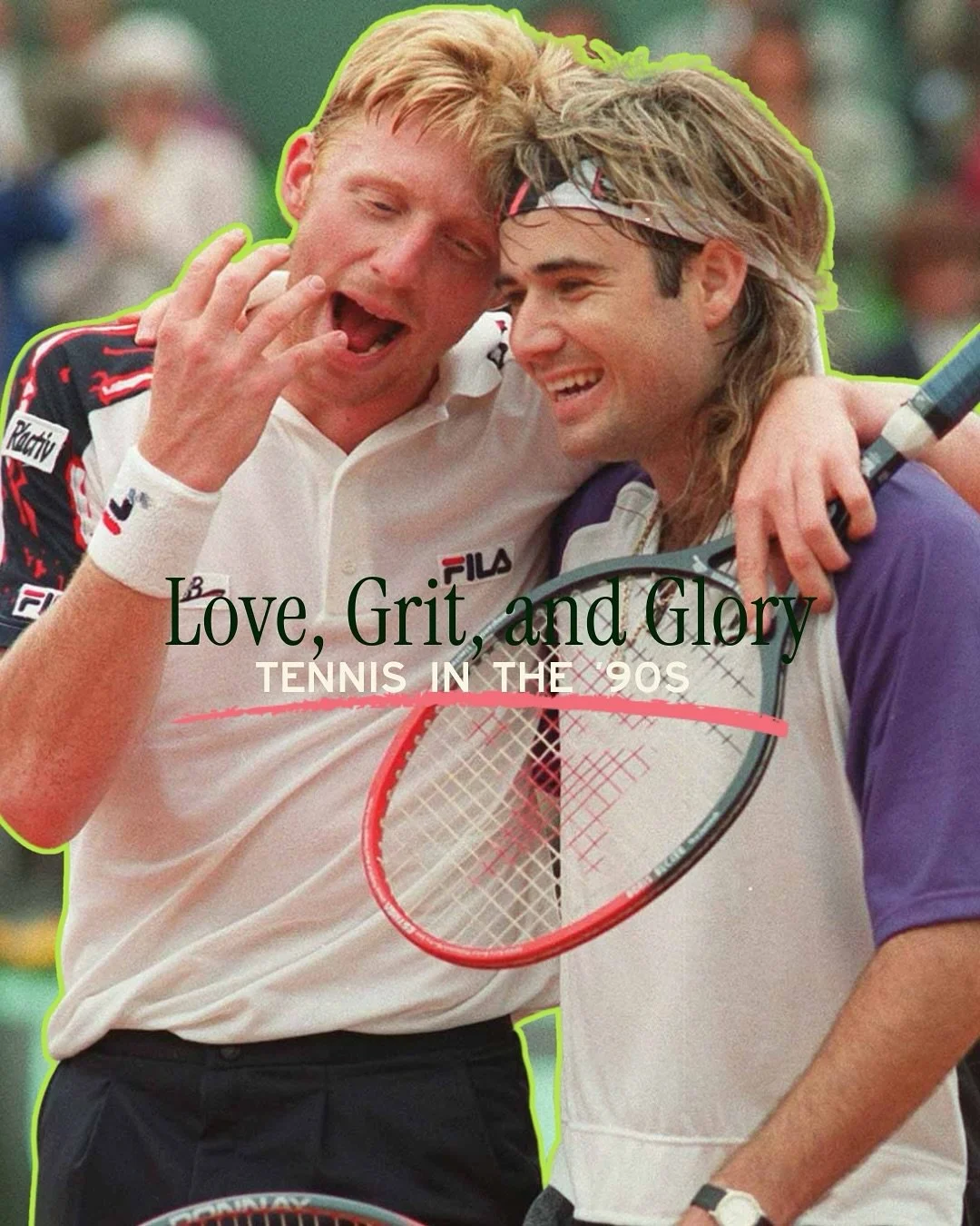 Love. Grit. Glory. Tennis in the ’90s hit different.
#MaywoodRacquetsClub #NewJerseyRacquetsClub #90sTennis #IconicTennisMoments