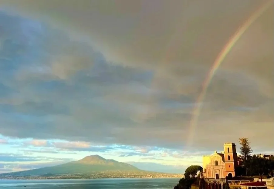 esuvius from Vico Equense