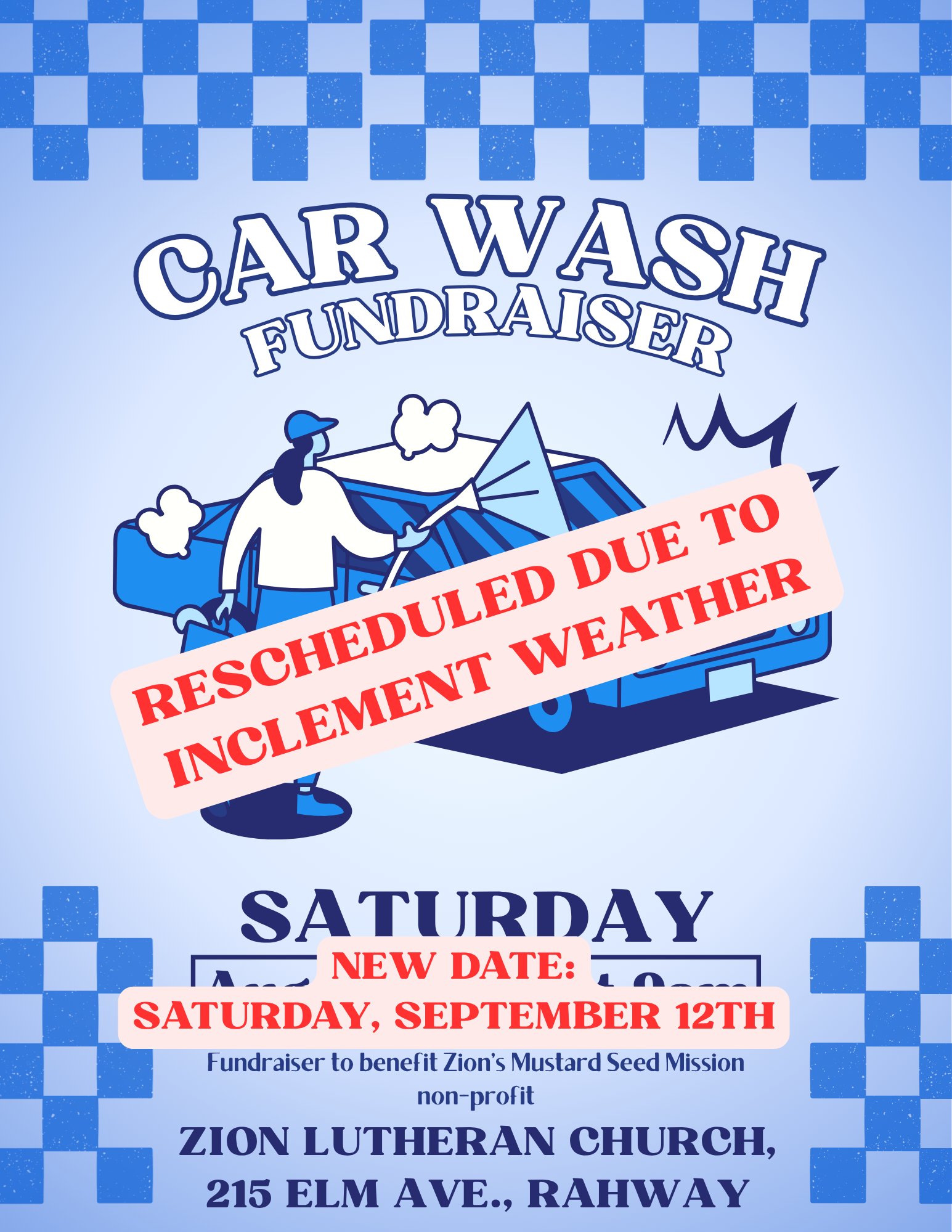 Blue Retro Creative Car Wash Poster (2).png