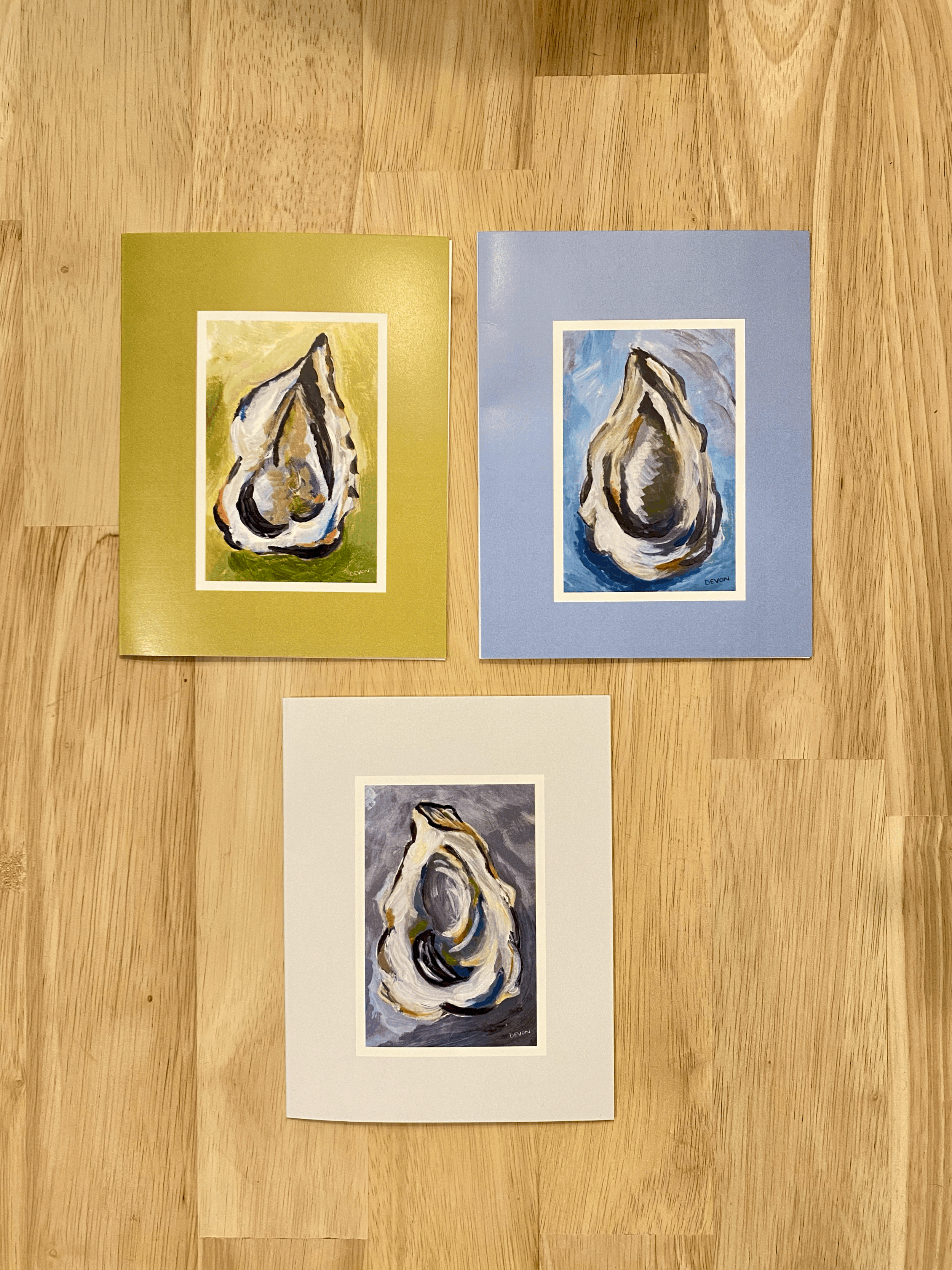 "Oyster" Notecards