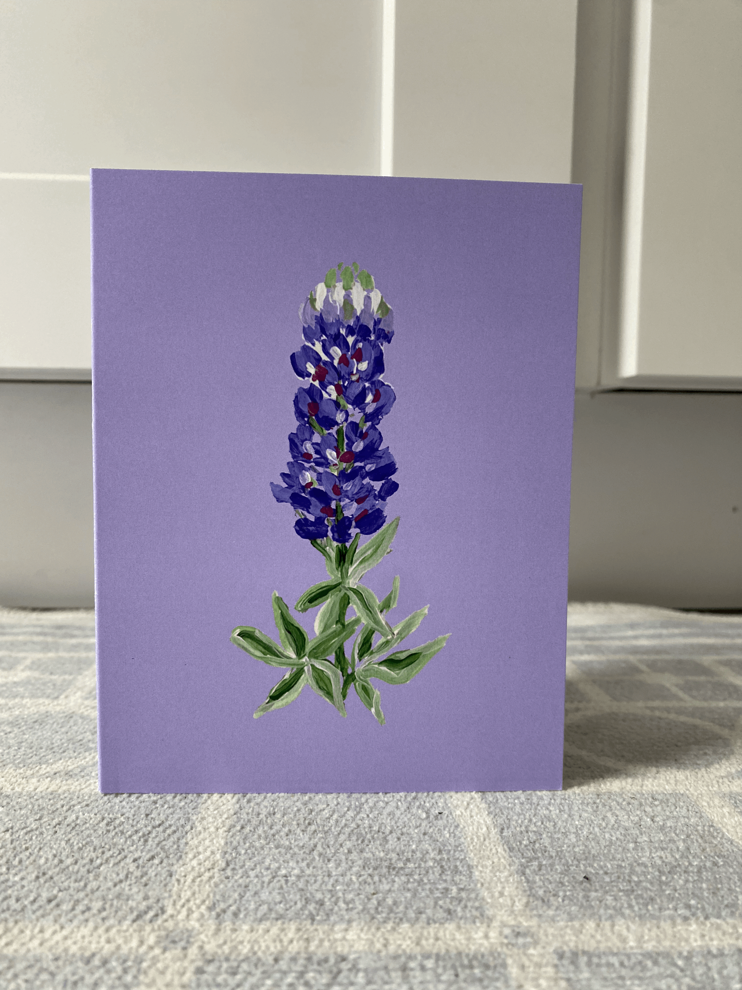 Bluebonnet Notecard