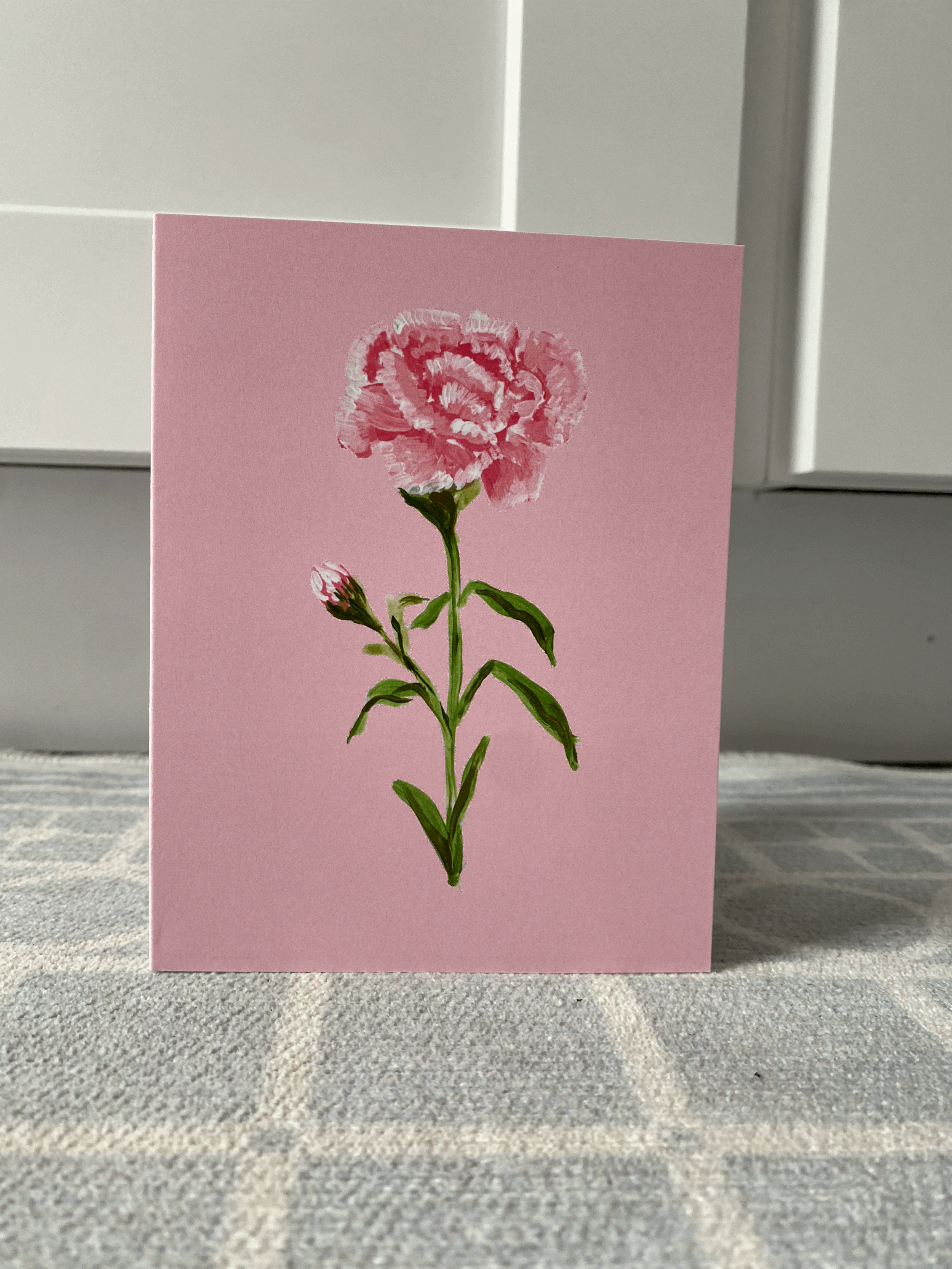 Carnation Notecard