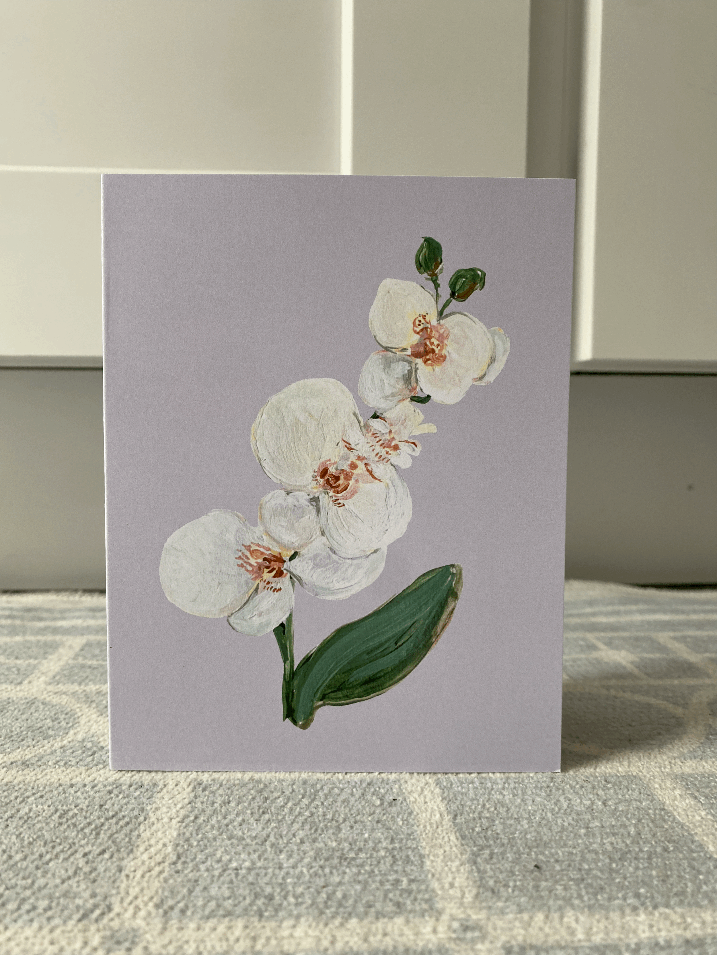 Orchids Notecard