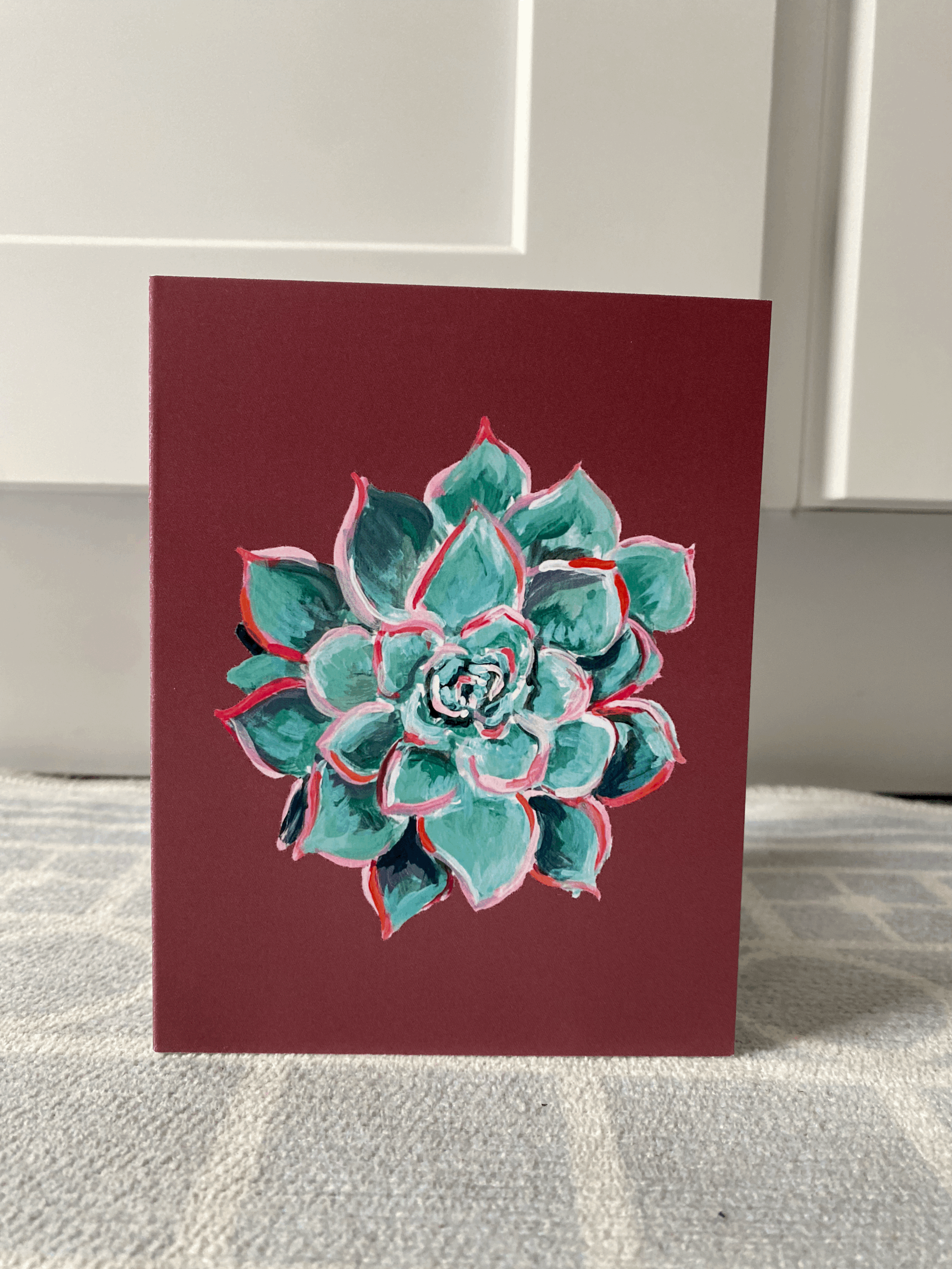 Succulent Notecard