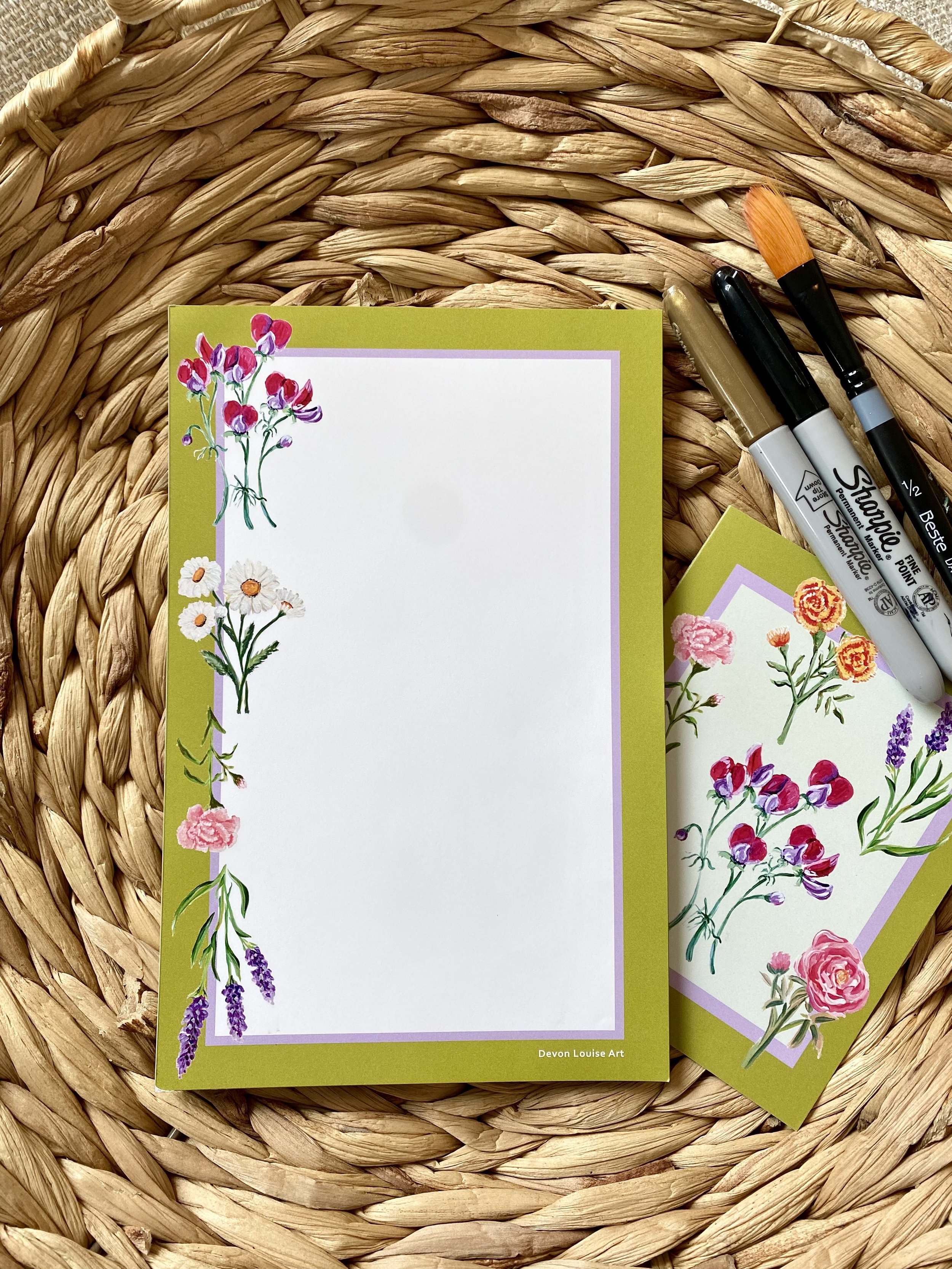 Spring In Bloom Notepad