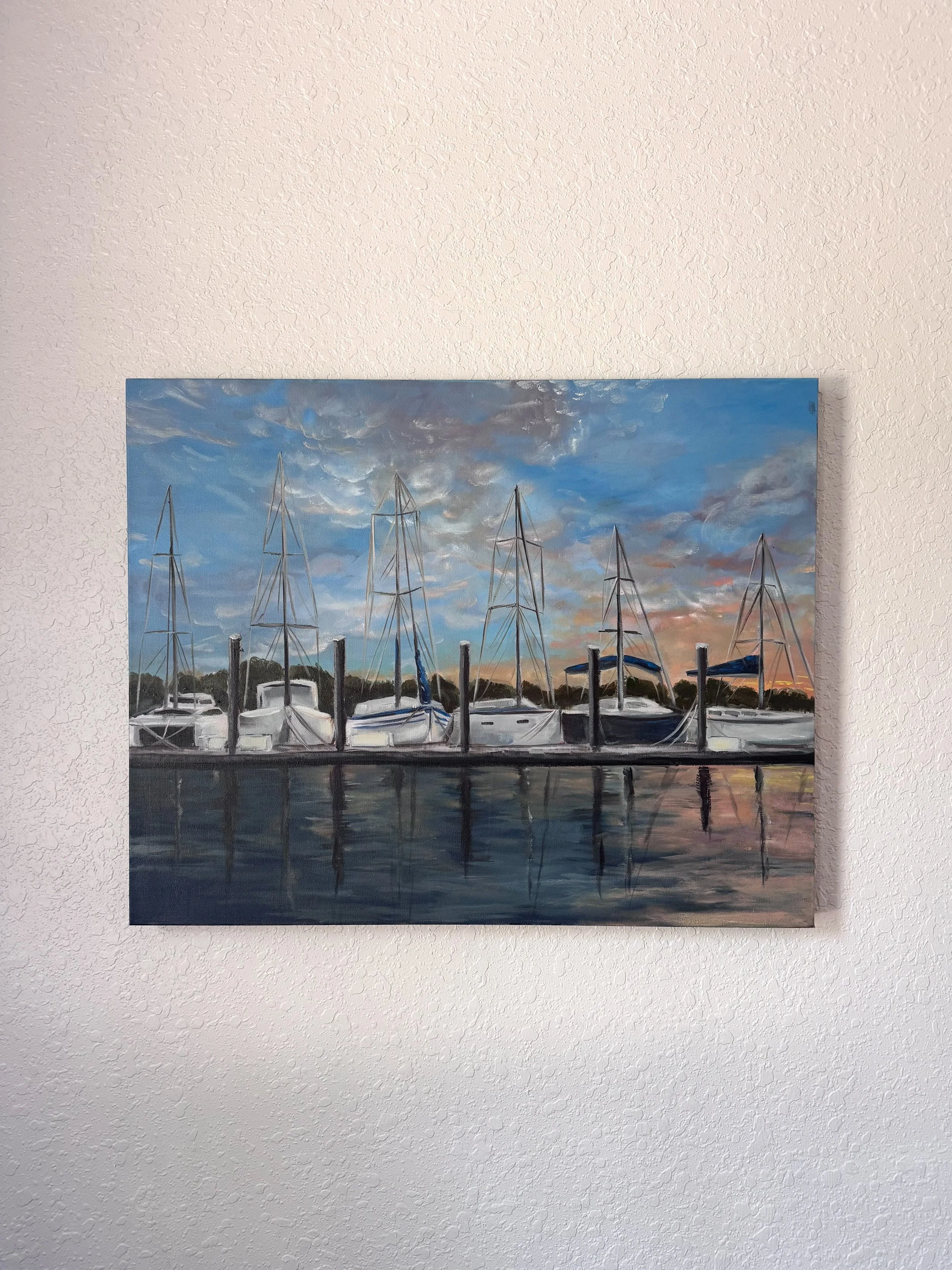 Through the Marina