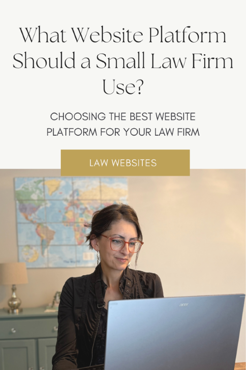 What Website Platform Should a Small Law Firm Use?