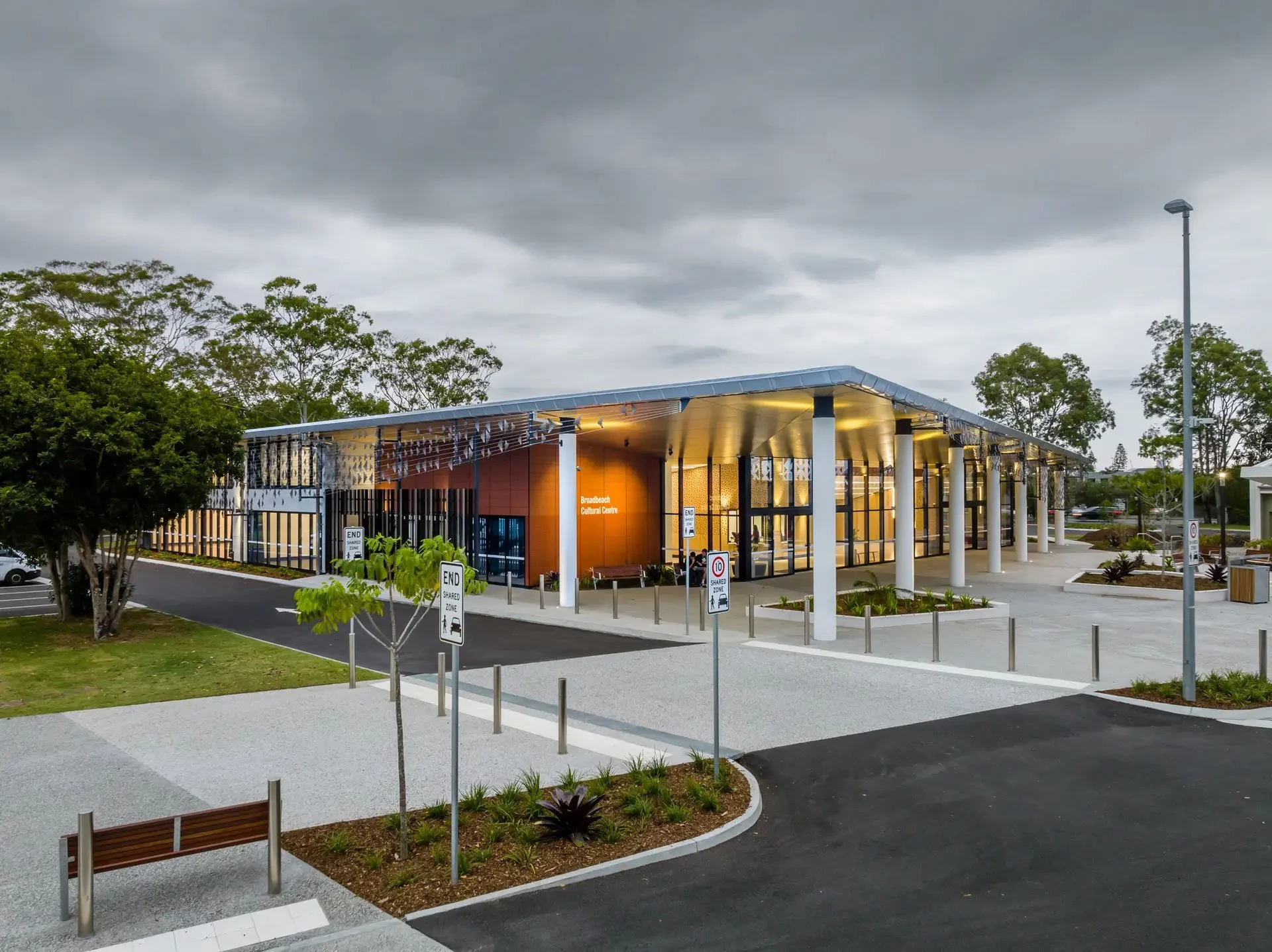 Broadbeach Cultural Centre | Peddle Thorp and Mode Design | Photographer: LucyRC Photography