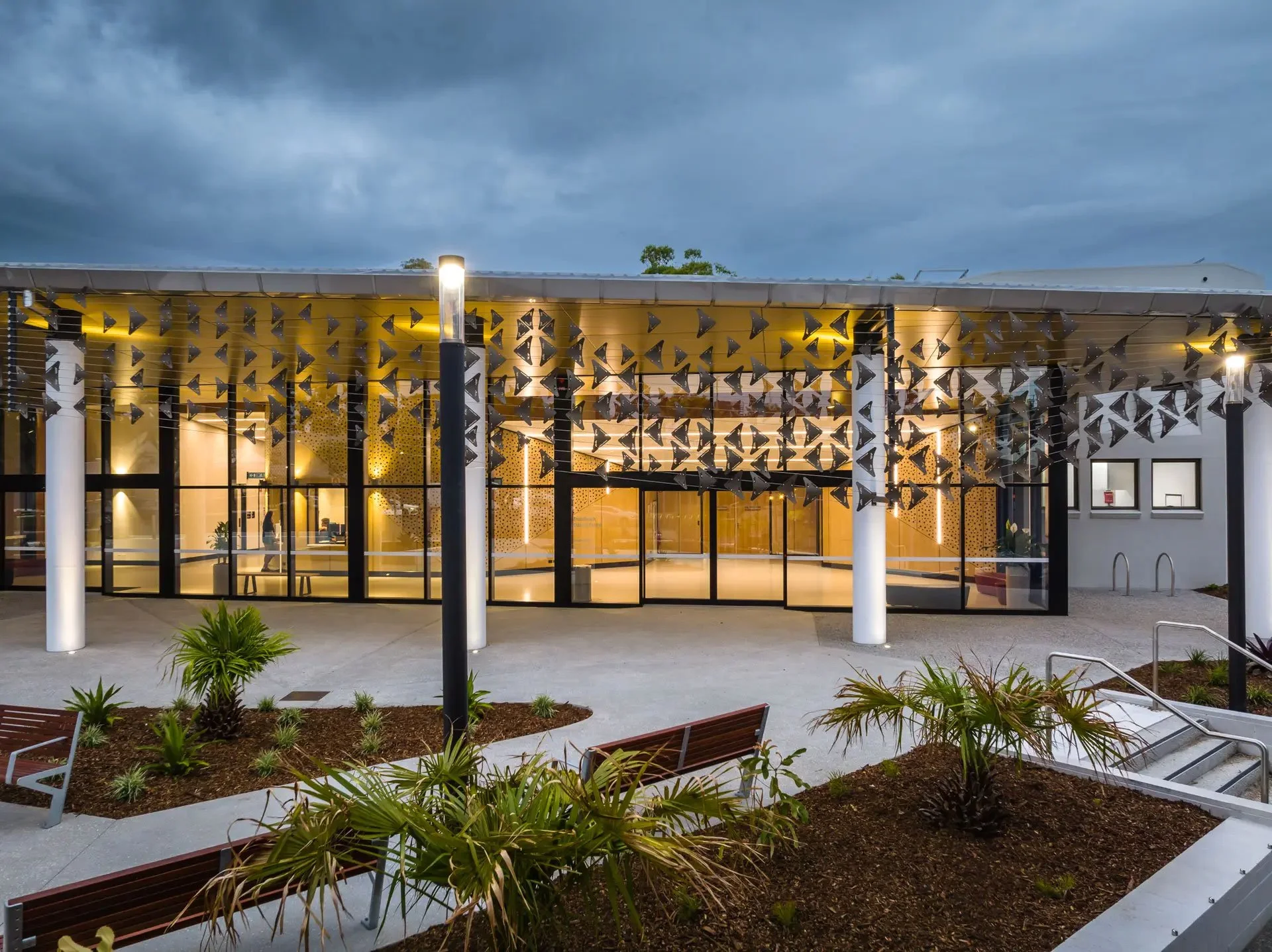 Broadbeach Cultural Centre | Peddle Thorp and Mode Design | Photographer: LucyRC Photography