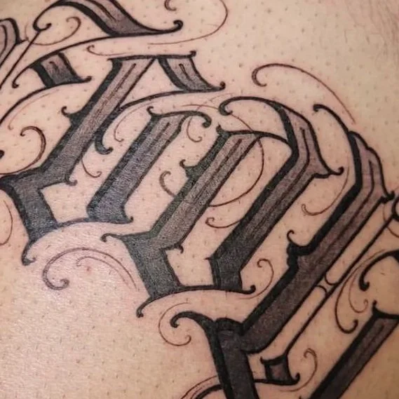 Custom Lettering Style